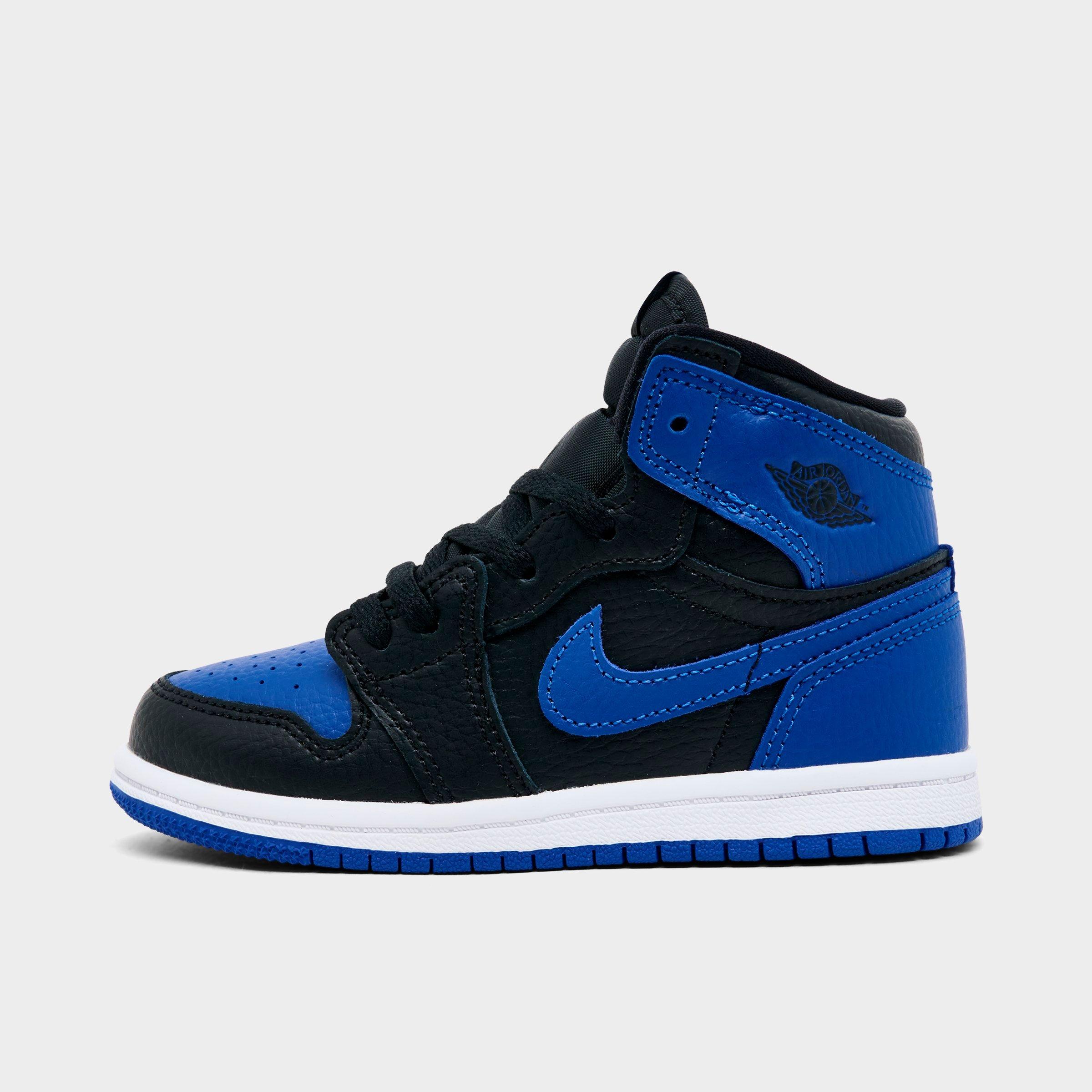 Kids' Toddler Air Jordan Retro 1 High OG Casual Shoes