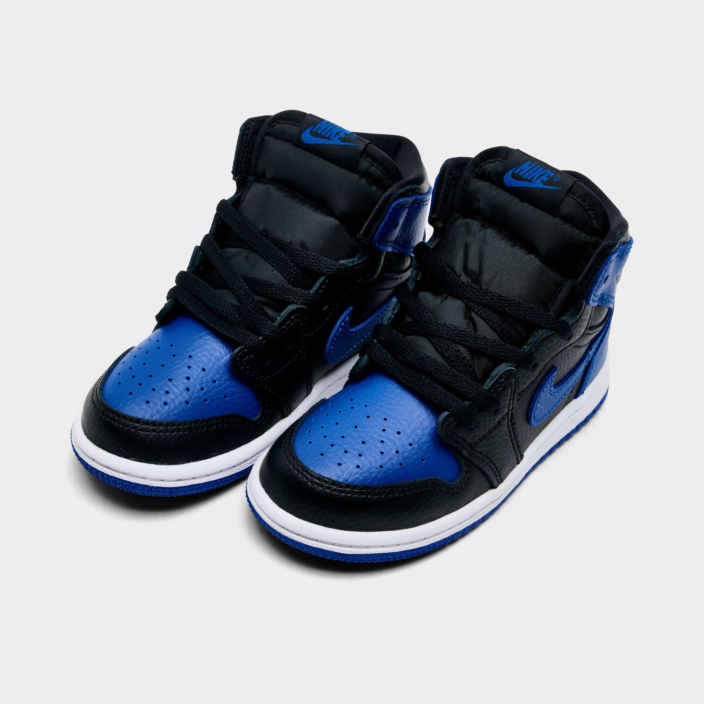 Kids' Toddler Air Jordan Retro 1 High OG Casual Shoes