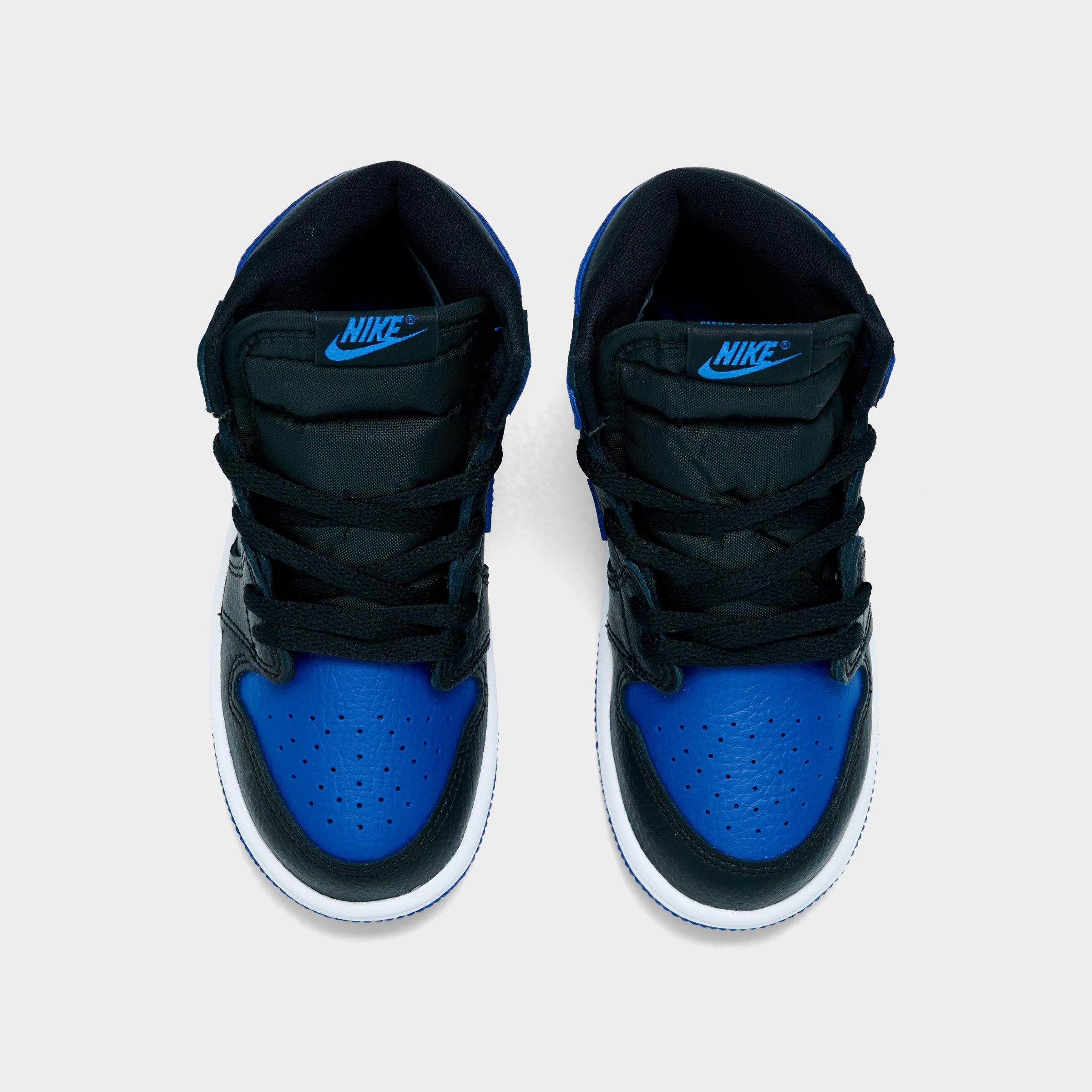 Kids' Toddler Air Jordan Retro 1 High OG Casual Shoes