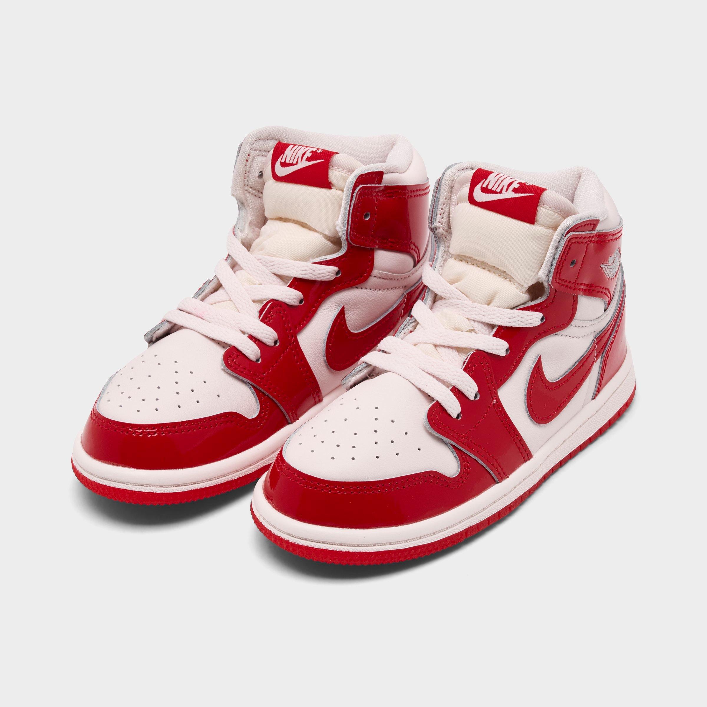 Kids' Toddler Air Jordan Retro 1 High OG Casual Shoes