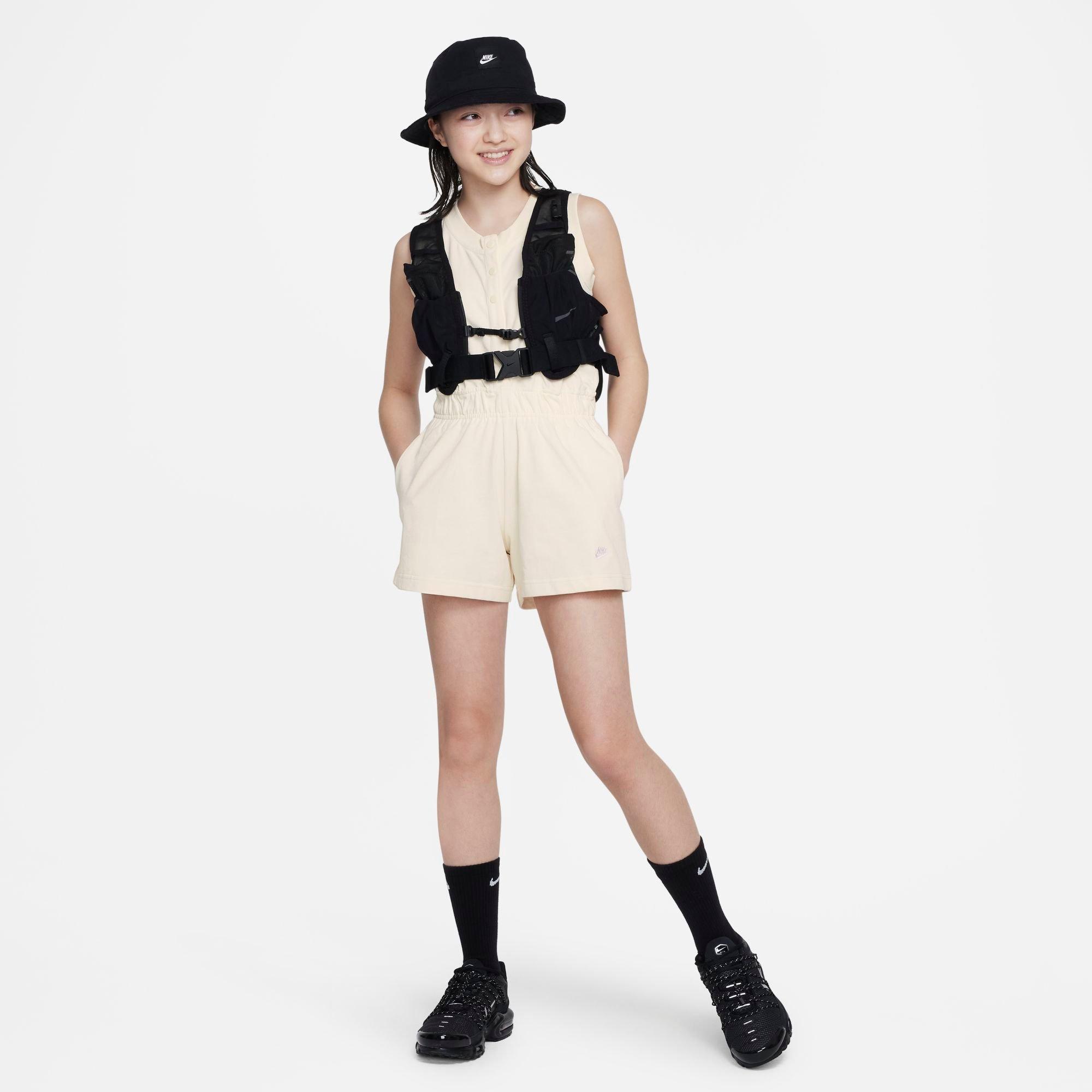 Girls' Big Kids' Nike Sportswear Romper