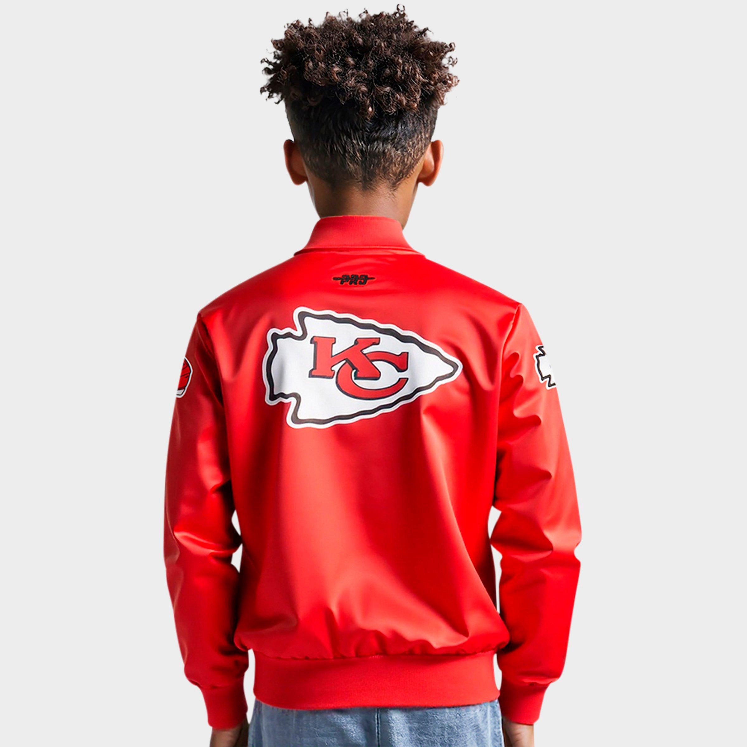 Big Kids' Pro Standard Kansas City Chiefs NFL Classic Satin Jacket