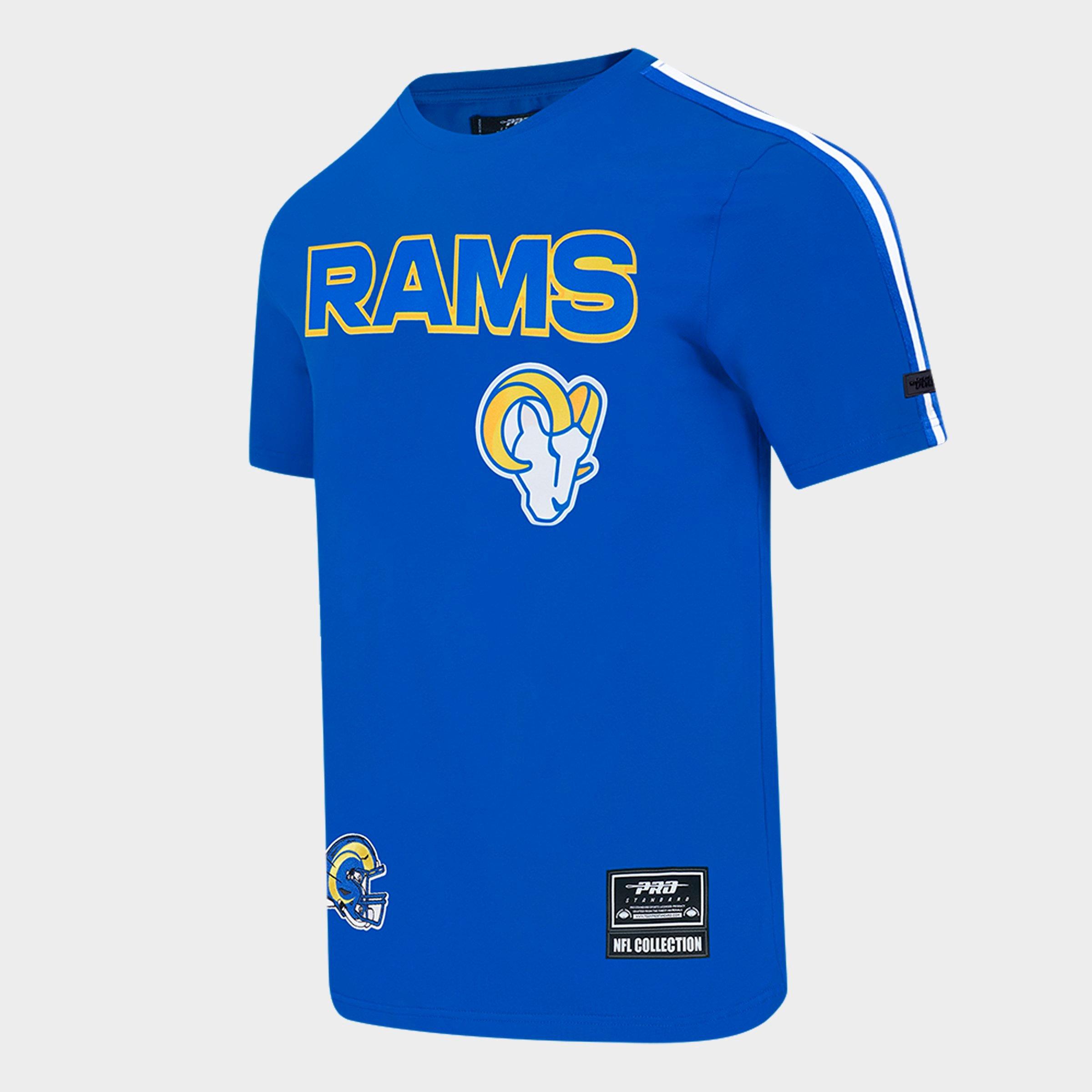 Men's Pro Standard Los Angeles Rams NFL Classic Mesh Striped T-Shirt