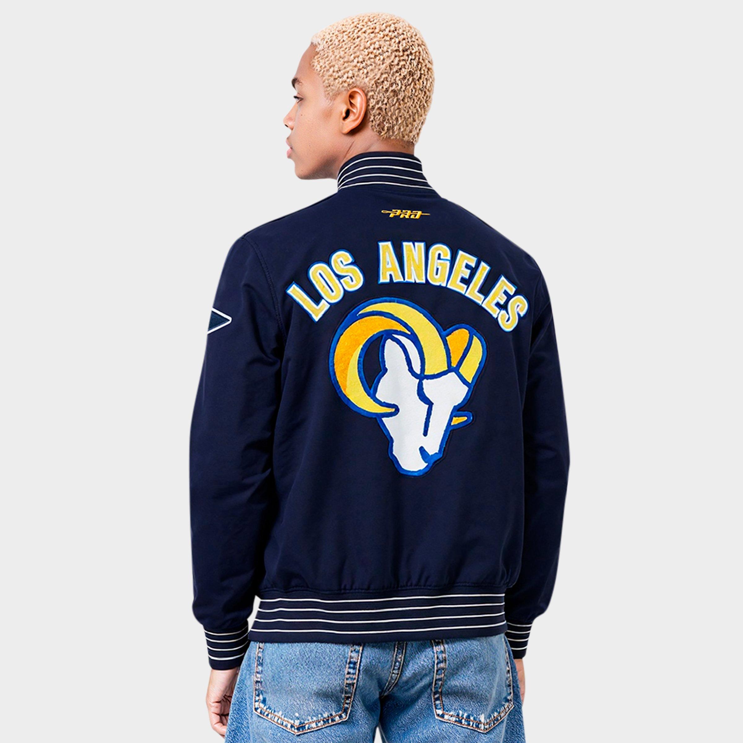 Men's Pro Standard Los Angeles Rams NFL Pro Game Day Doubleknit Jacket
