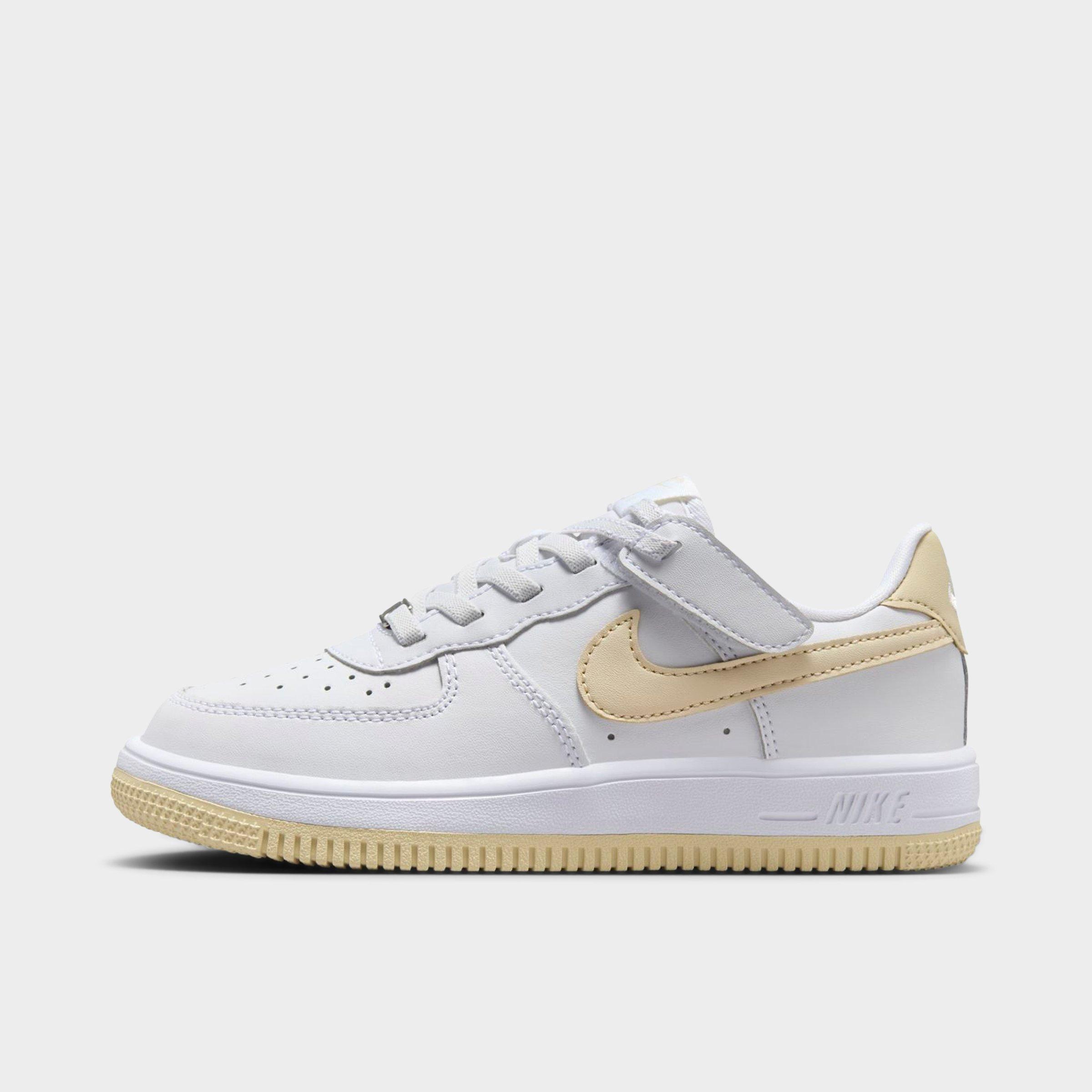 Little Kids' Nike Force 1 Low EasyOn Stretch Lace Casual