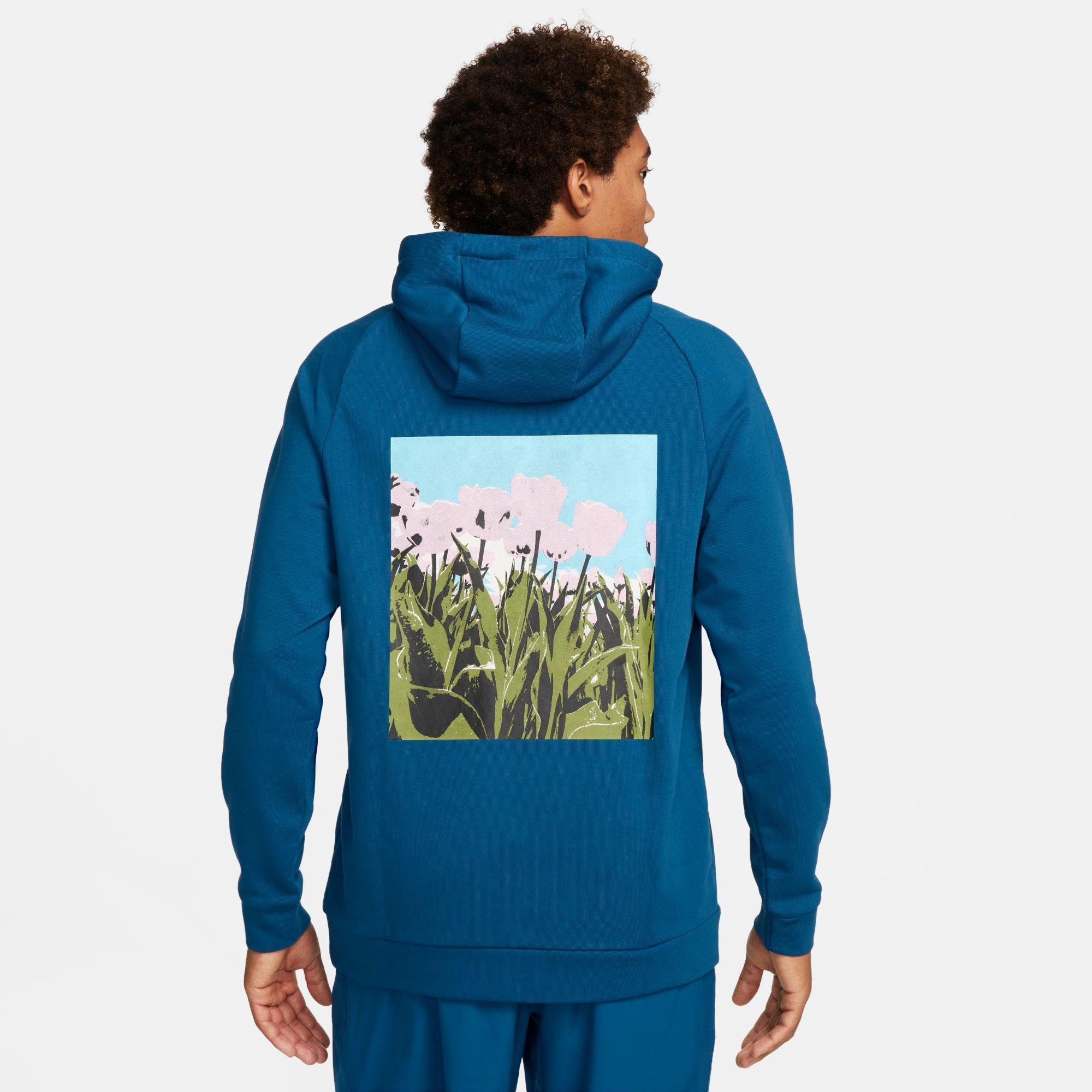 Men's Nike Dri-FIT Fitness Just Keep Growing Graphic Pullover Hoodie