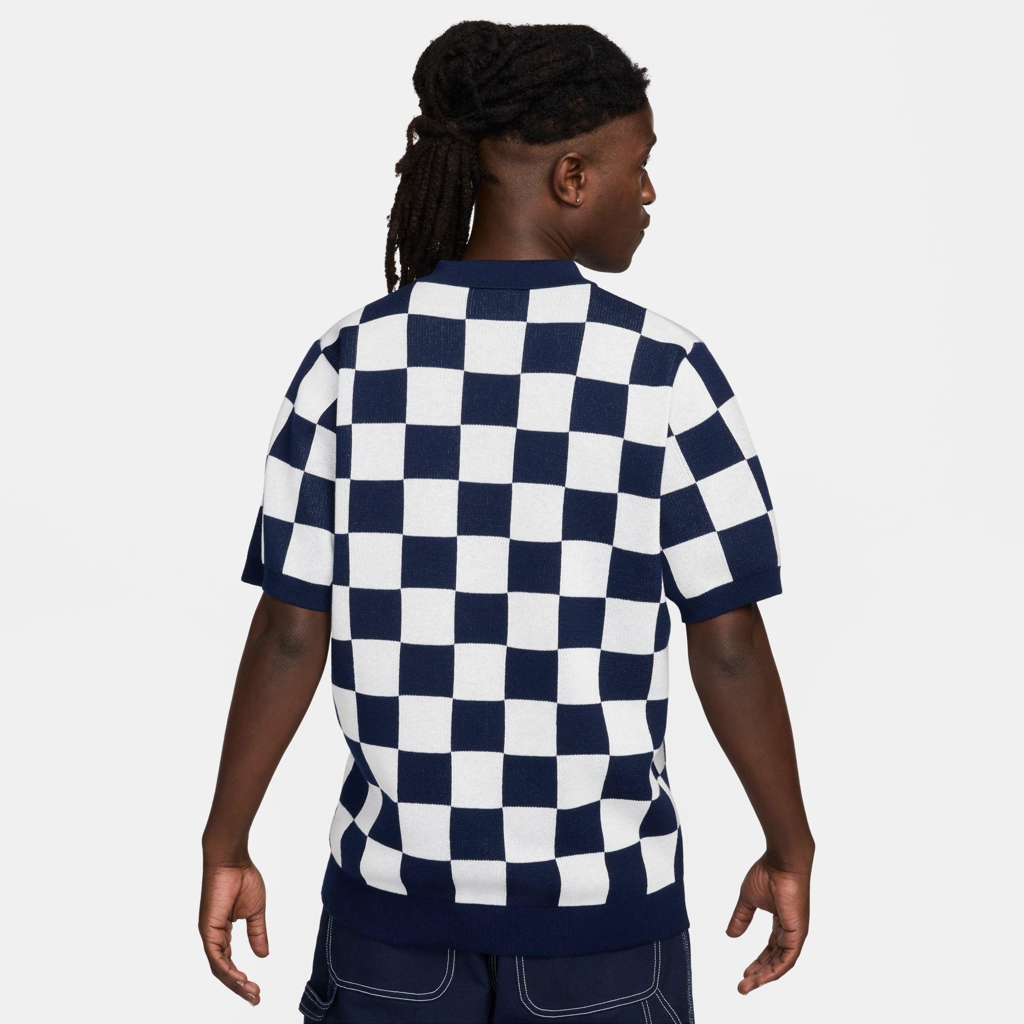 Men's Nike Sportswear Club Checkers Polo Shirt