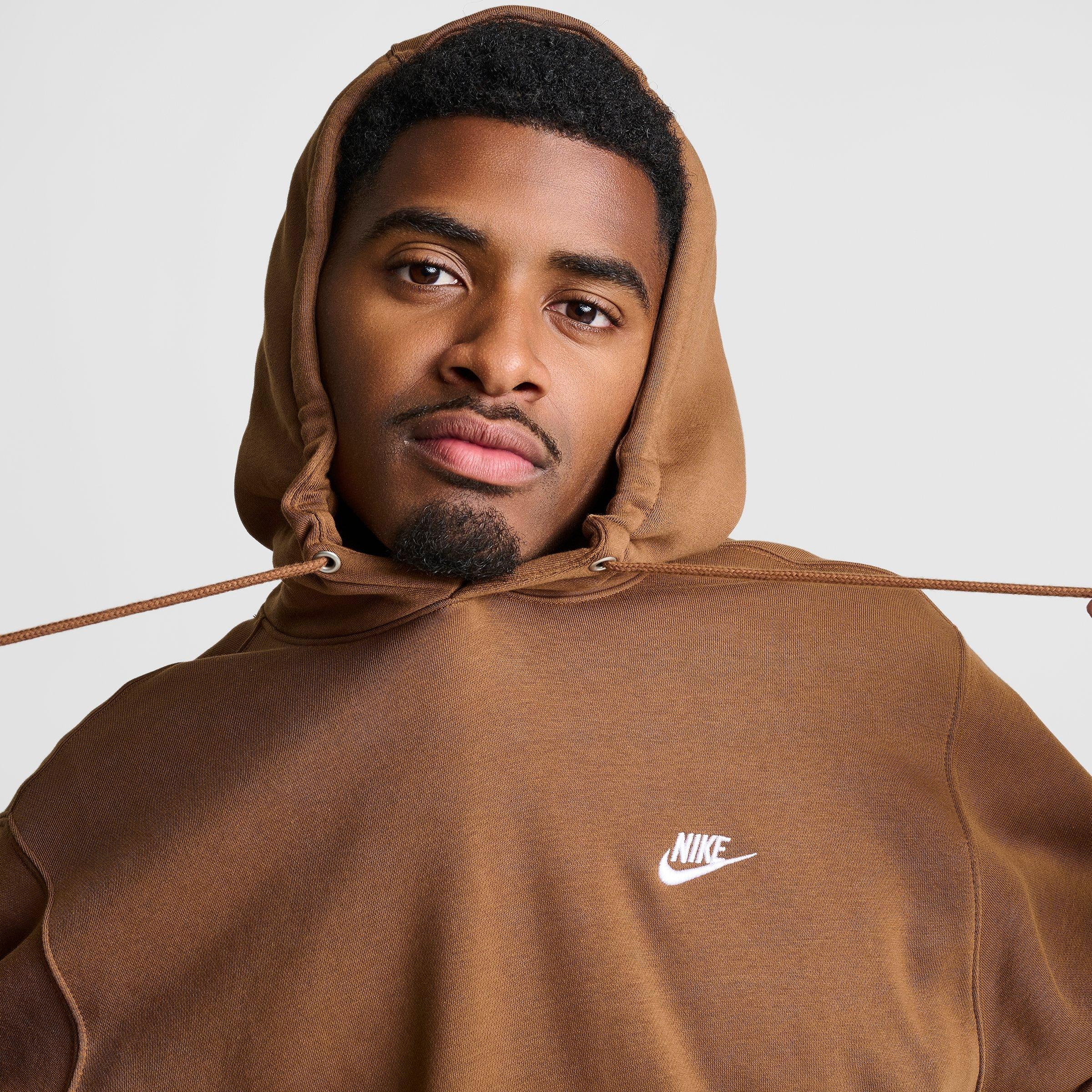 Men's Nike Club Fleece Premium Embroidered Pullover Hoodie