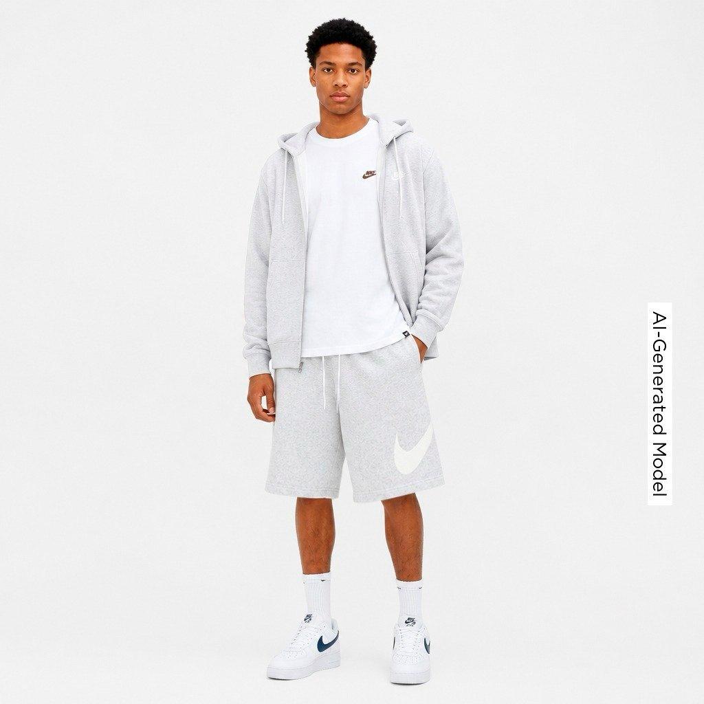 Men's Nike Club Fleece Swoosh Graphic Shorts