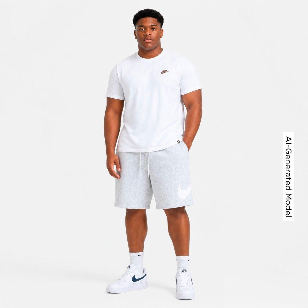 Men's Nike Club Fleece Swoosh Graphic Shorts