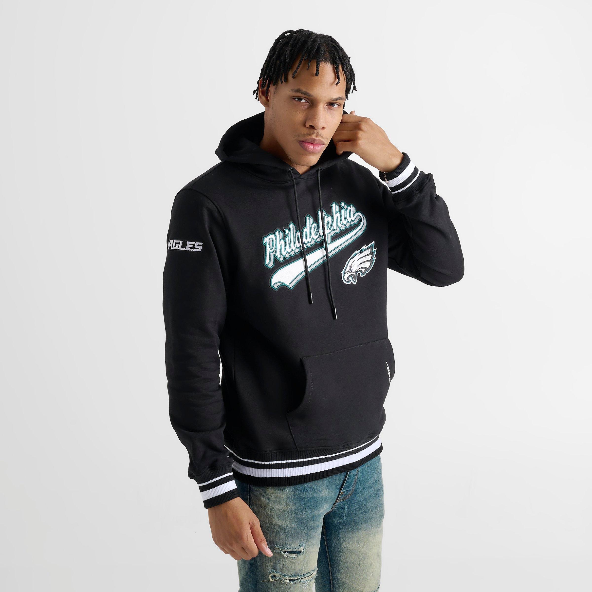 Men's Pro Standard Philadelphia Eagles NFL Script Fleece Hoodie