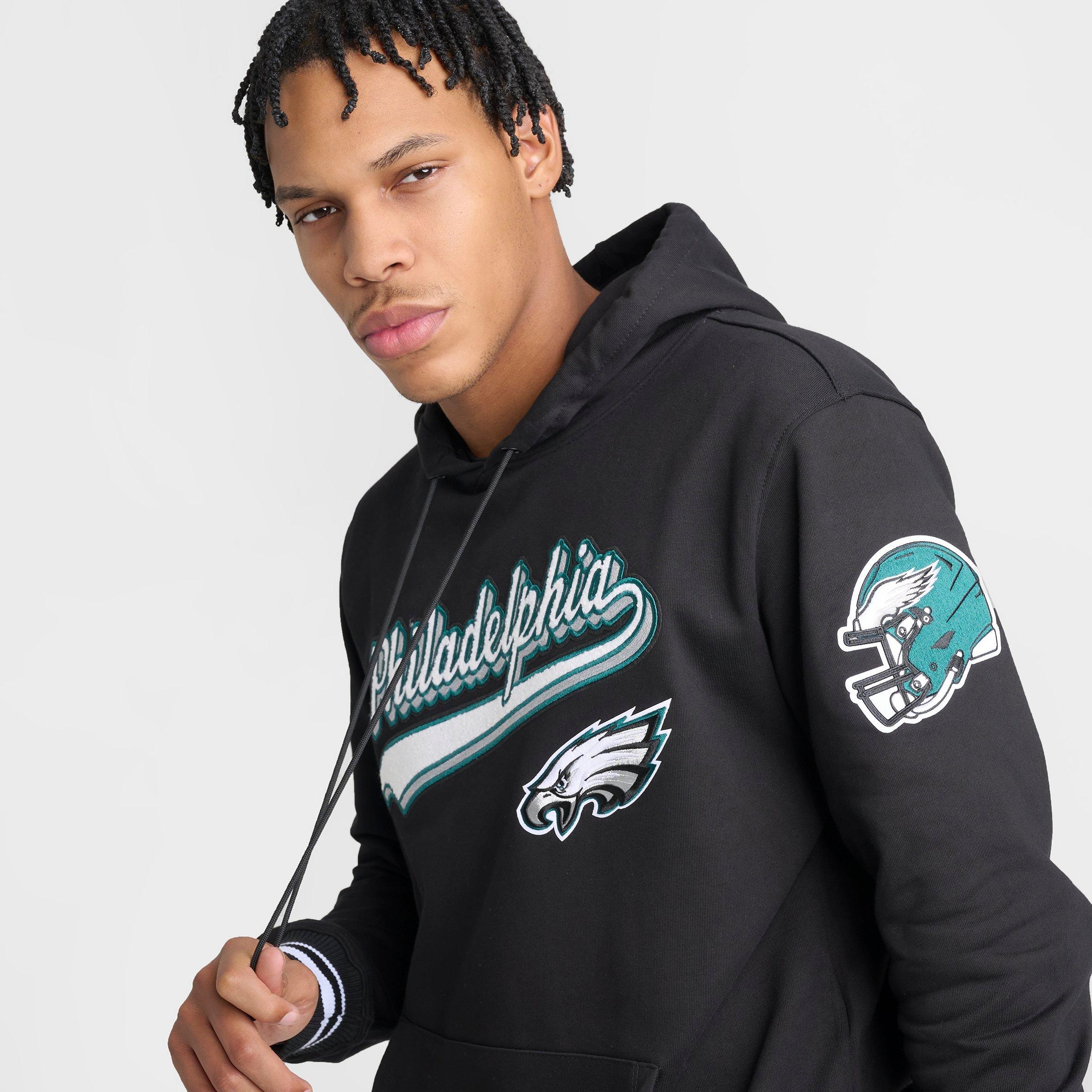 Men's Pro Standard Philadelphia Eagles NFL Script Fleece Hoodie
