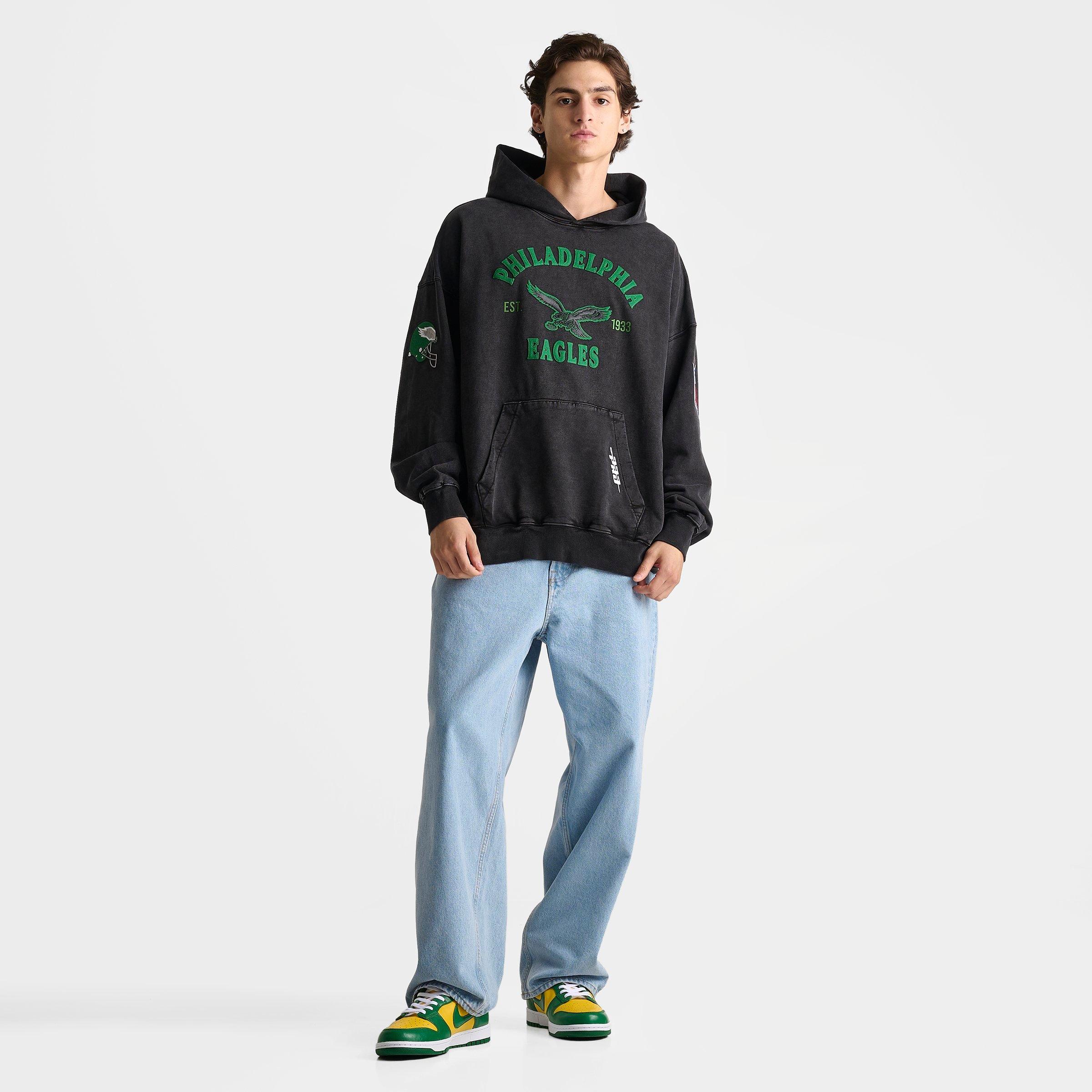 Men's Pro Standard Philadelphia Eagles NFL First Team Fleece Pullover Hoodie
