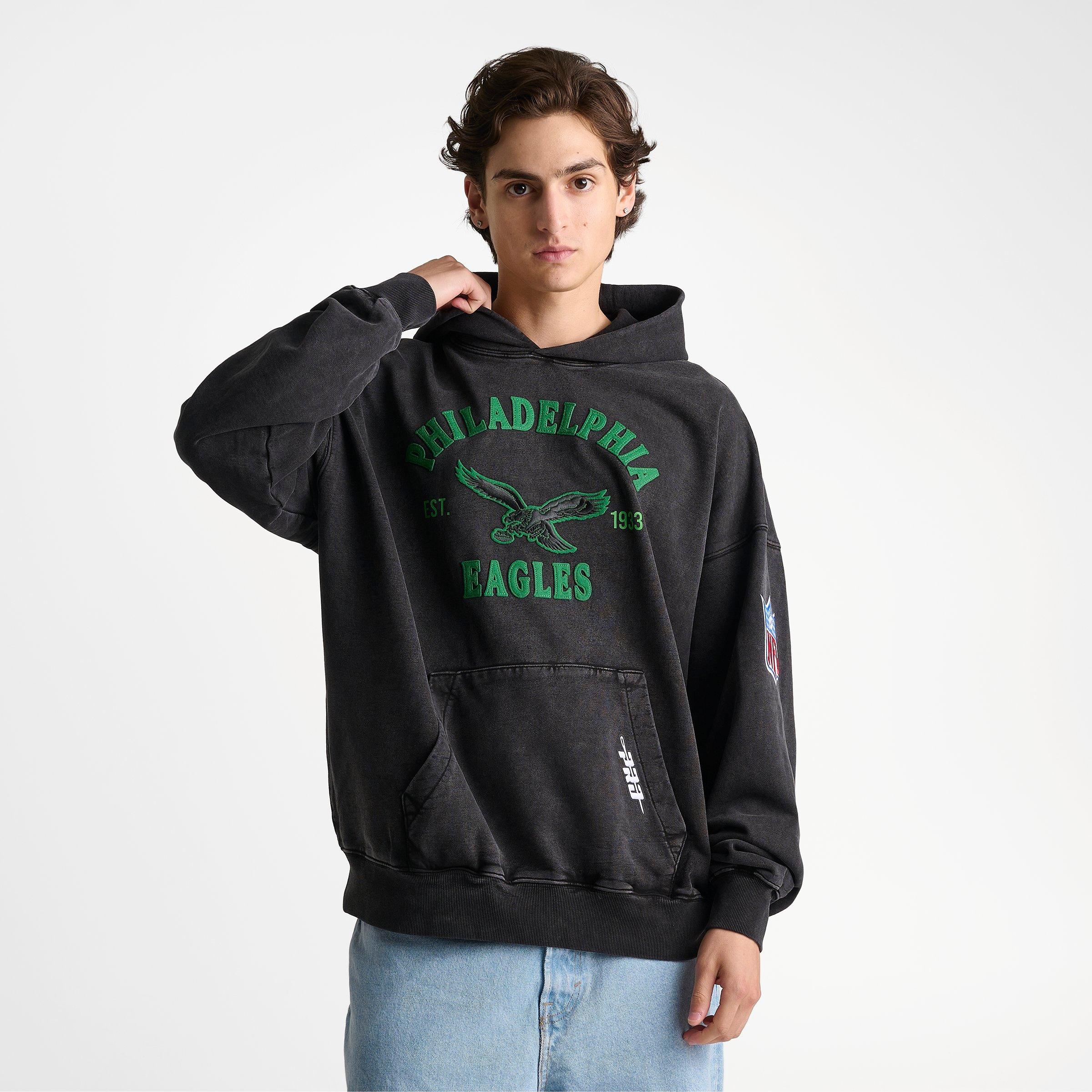 Men's Pro Standard Philadelphia Eagles NFL First Team Fleece Pullover Hoodie