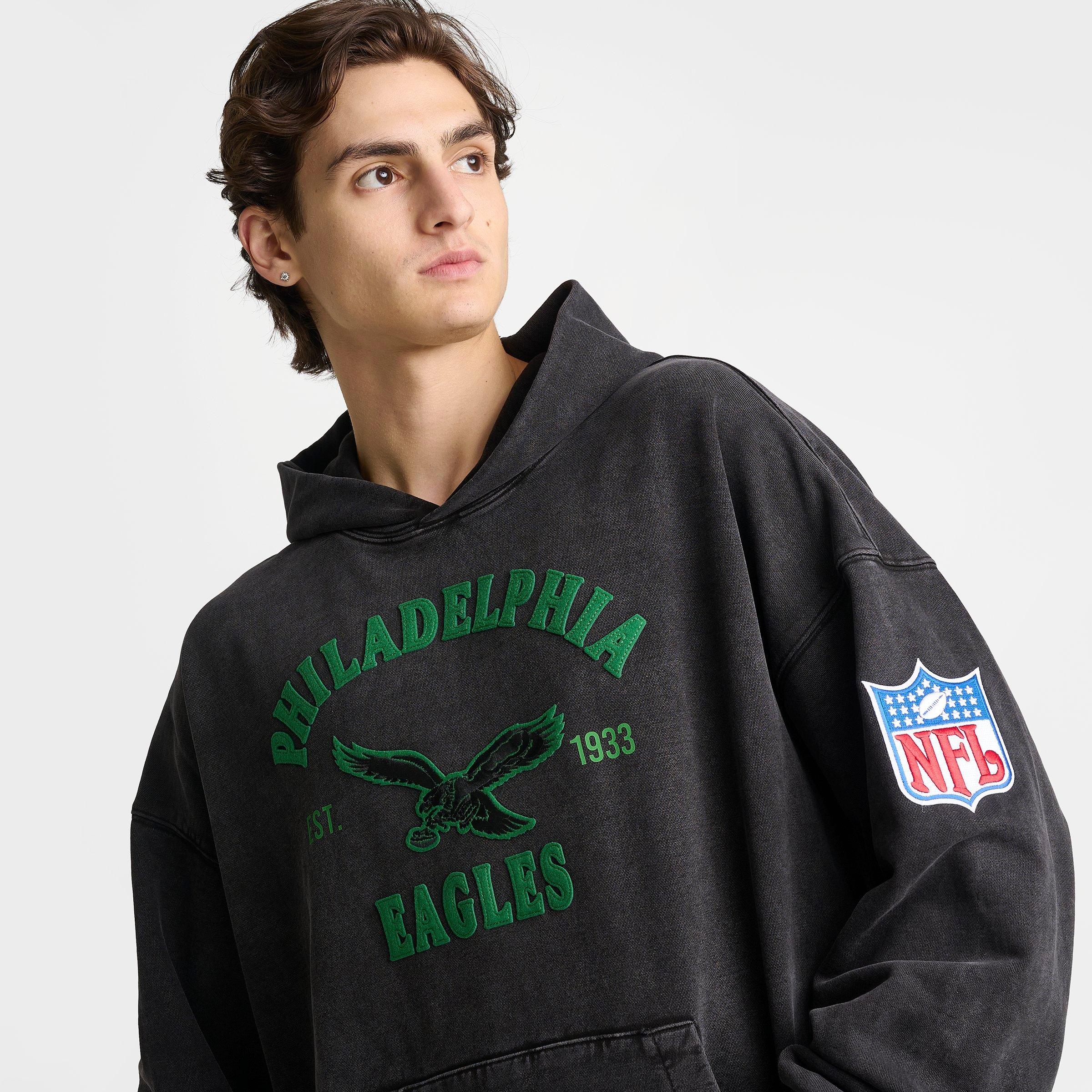 Men's Pro Standard Philadelphia Eagles NFL First Team Fleece Pullover Hoodie