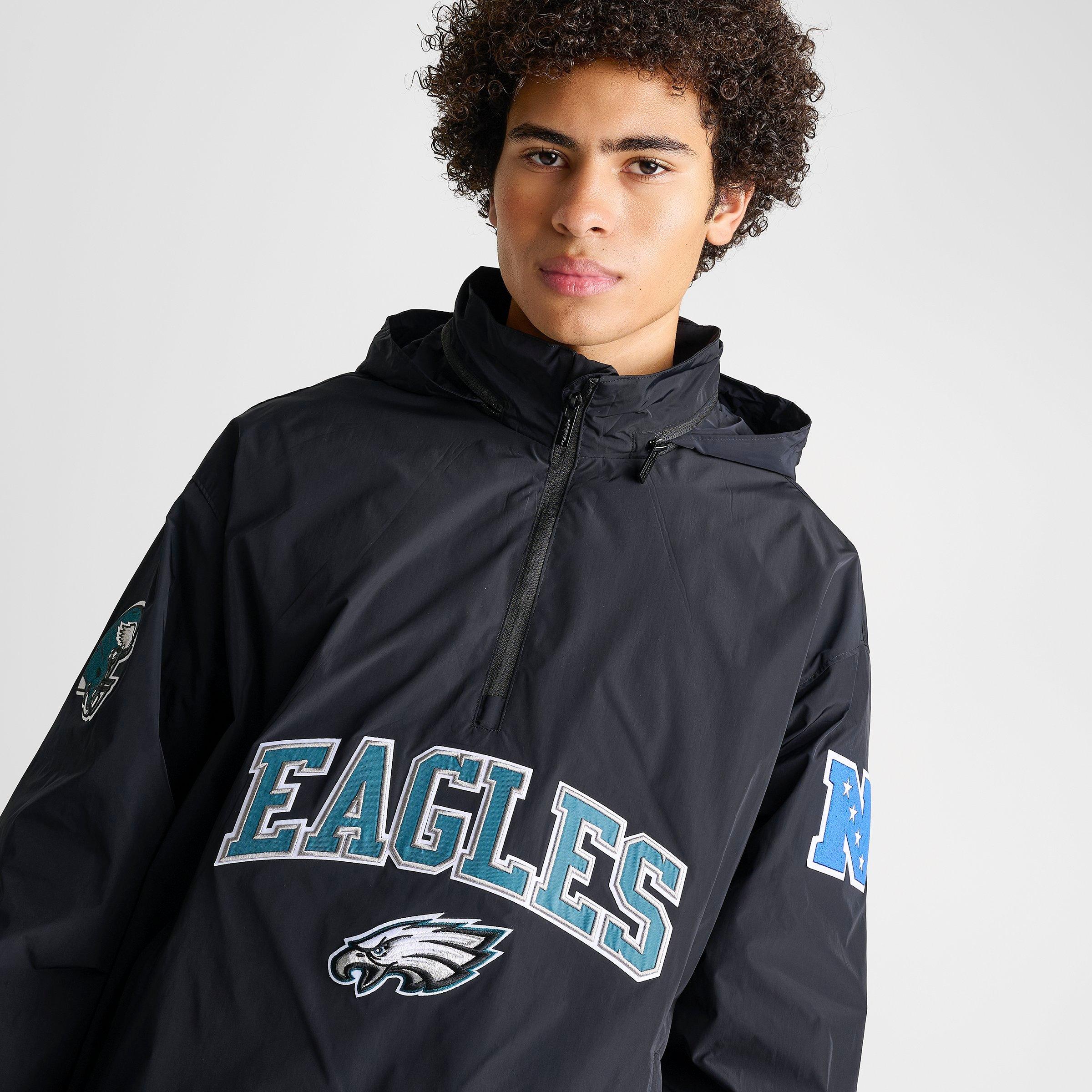 Men's Pro Standard Philadelphia Eagles NFL Pre Game Quarter-Zip Jacket