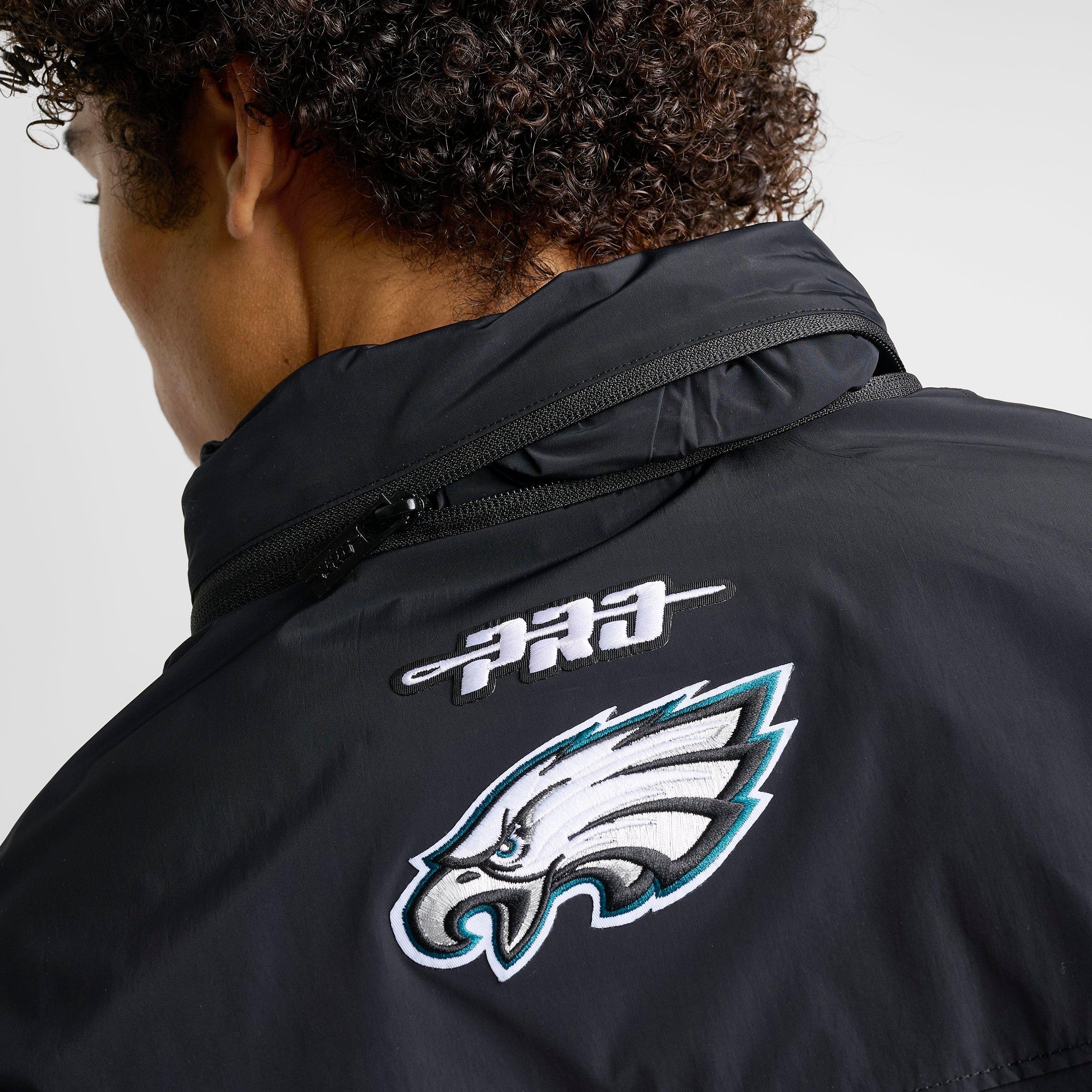 Men's Pro Standard Philadelphia Eagles NFL Pre Game Quarter-Zip Jacket