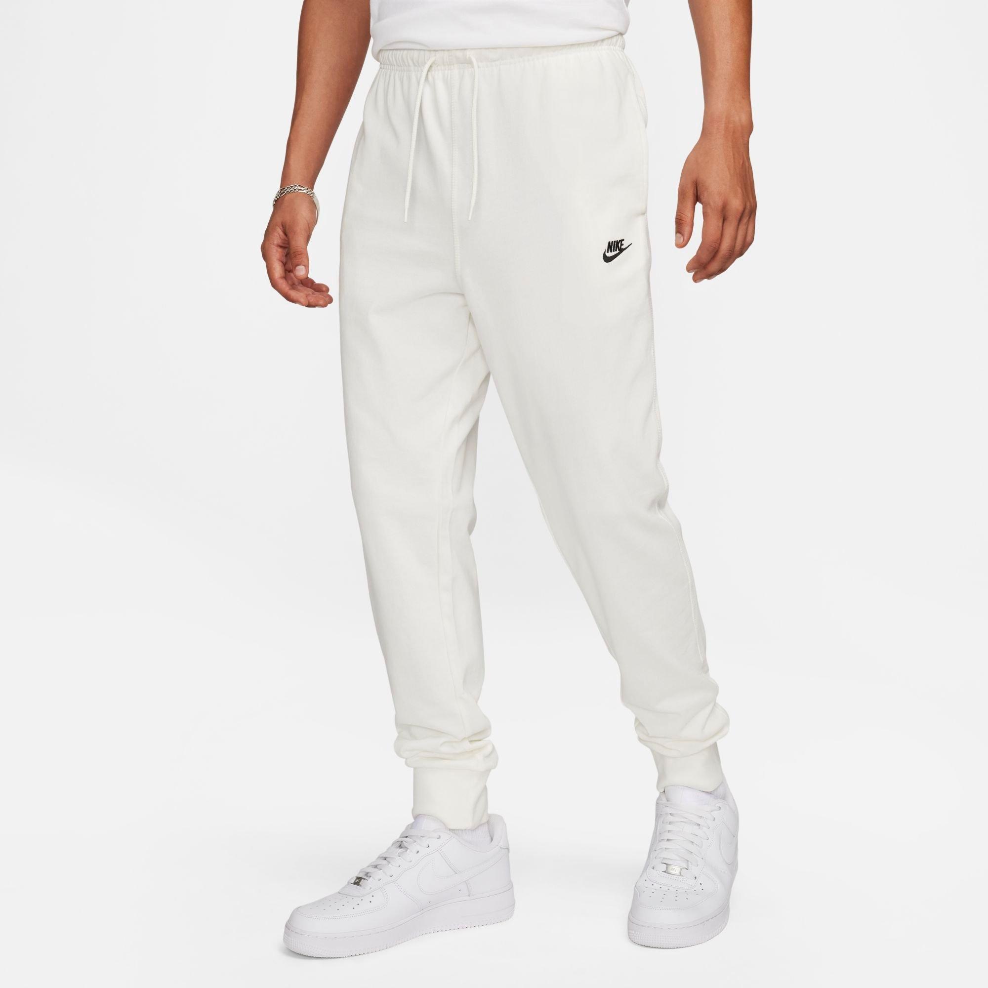 ★★Nike★★ Club Knit Jogger M Dark Grey Heather White FQ43 Buy Nike Club Men's Knit Joggers - Dark Grey Heather/White