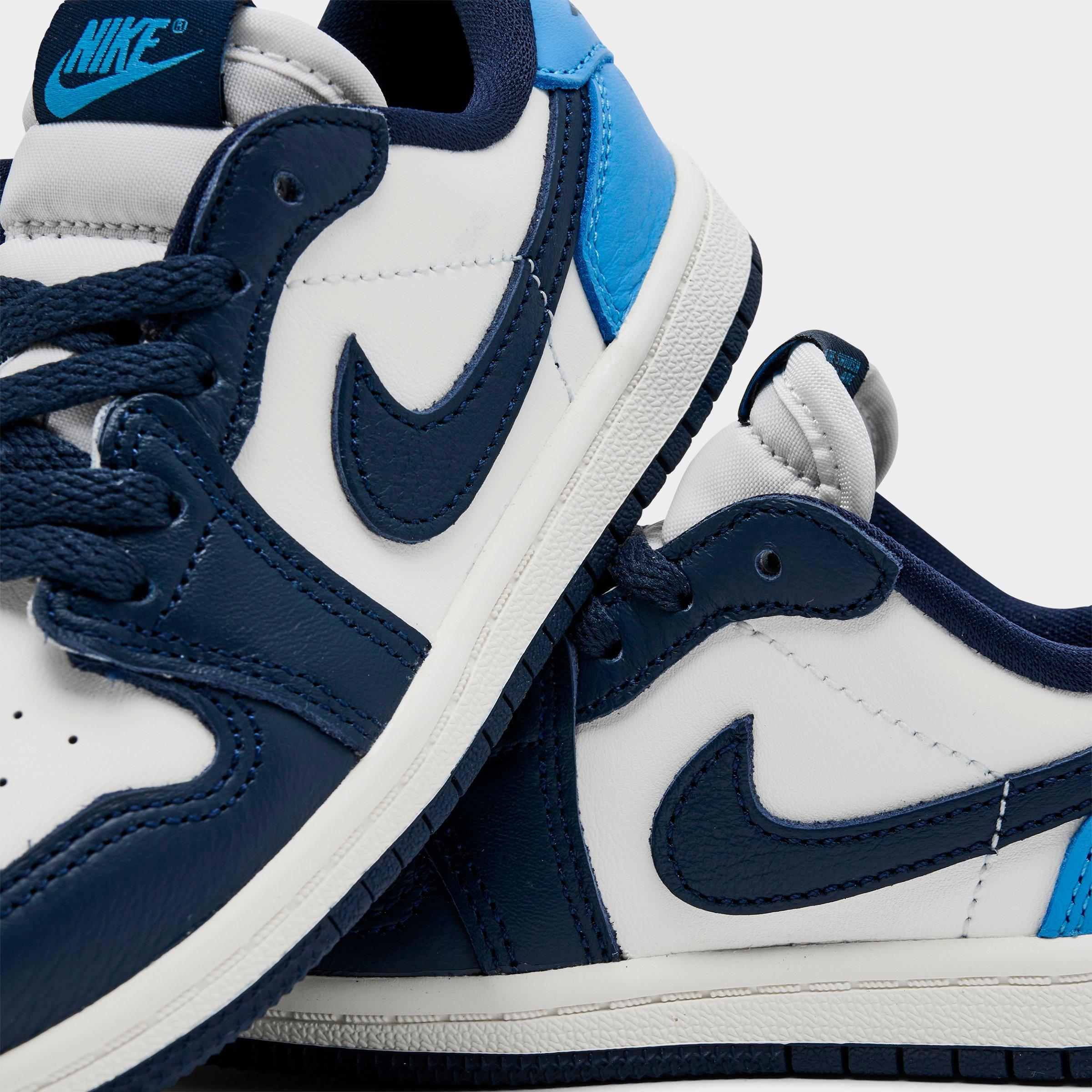 Kids Toddler Air Jordan Retro 1 Low Casual Shoes