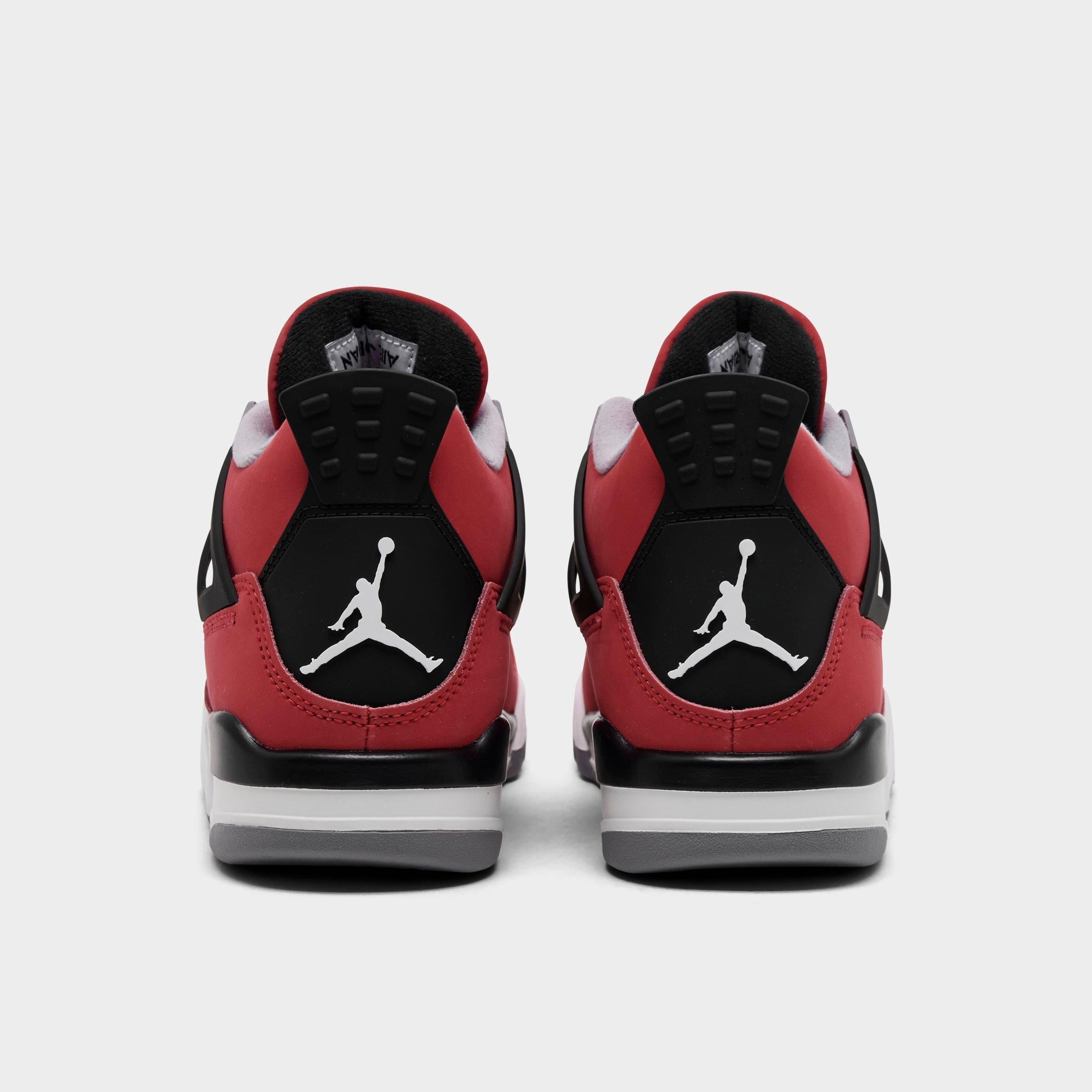 Big Kids' Air Jordan Retro 4 Basketball Shoes