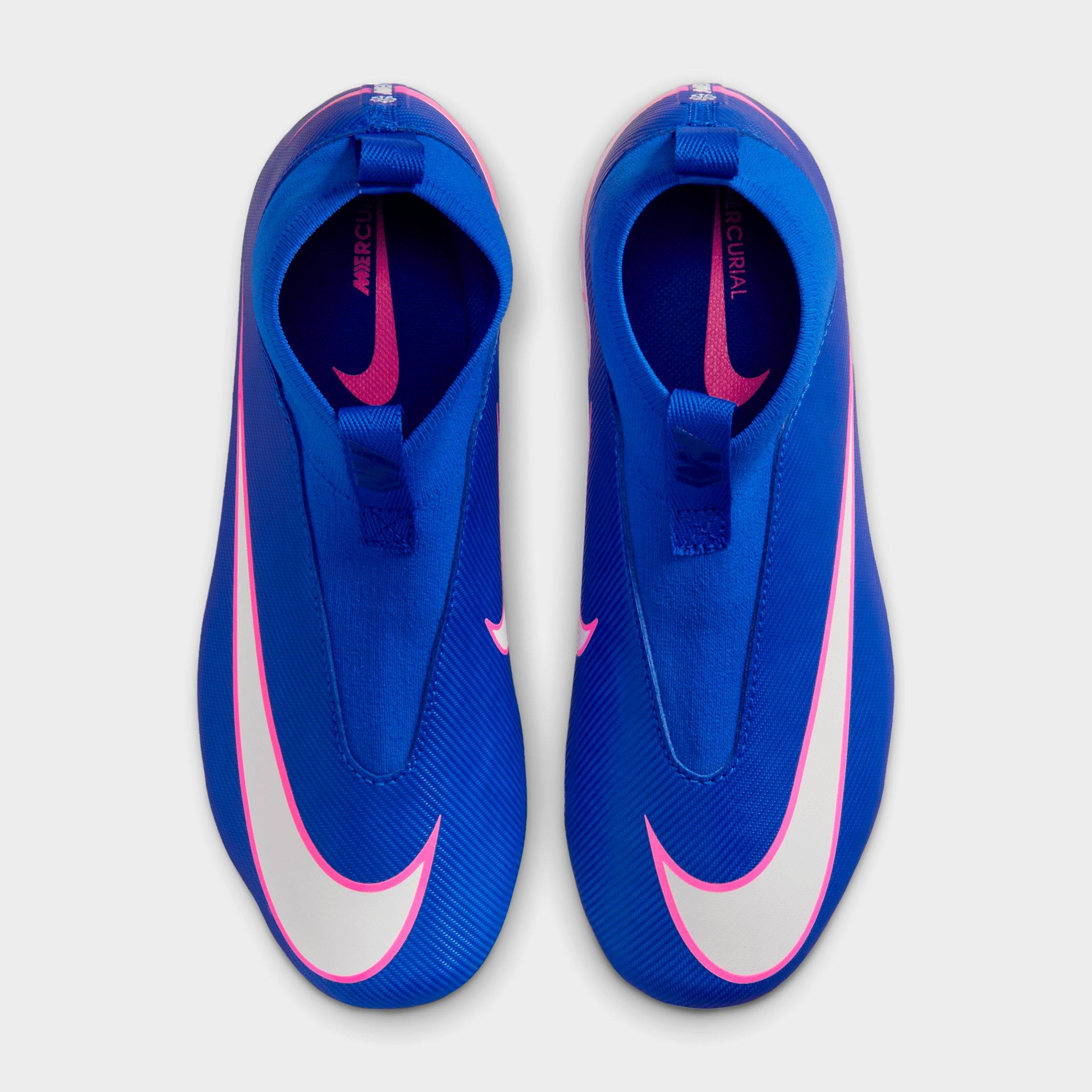 Big Kids' Nike Jr. Mercurial Superfly 10 Academy Multi-Ground High-Top Soccer Cleats