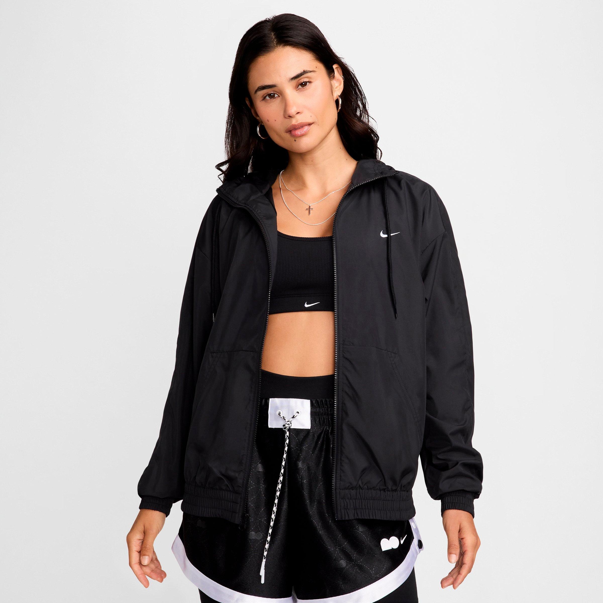 Women's Nike Sportswear Classics Woven Loose UV Hooded Jacket