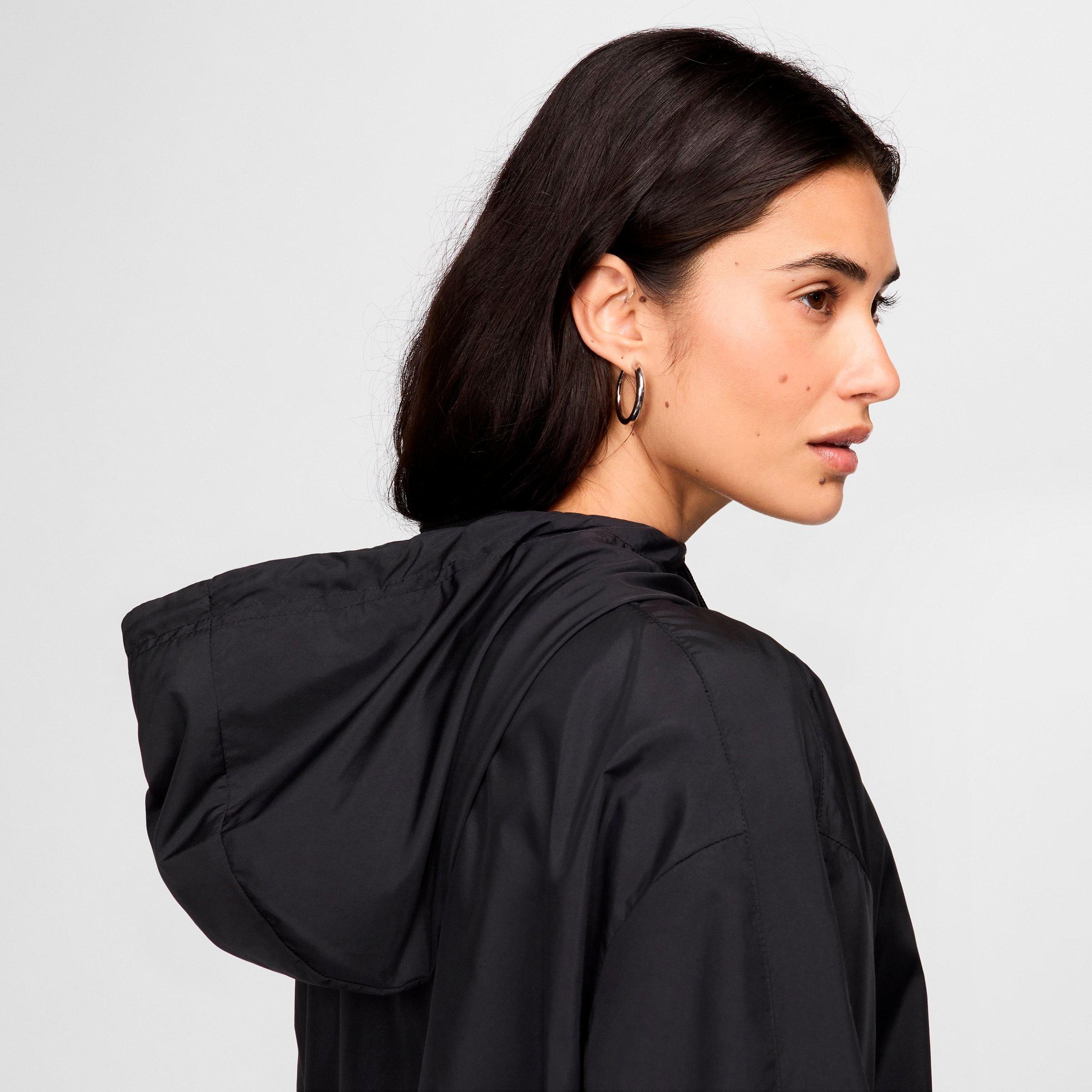 Women's Nike Sportswear Classics Woven Loose UV Hooded Jacket