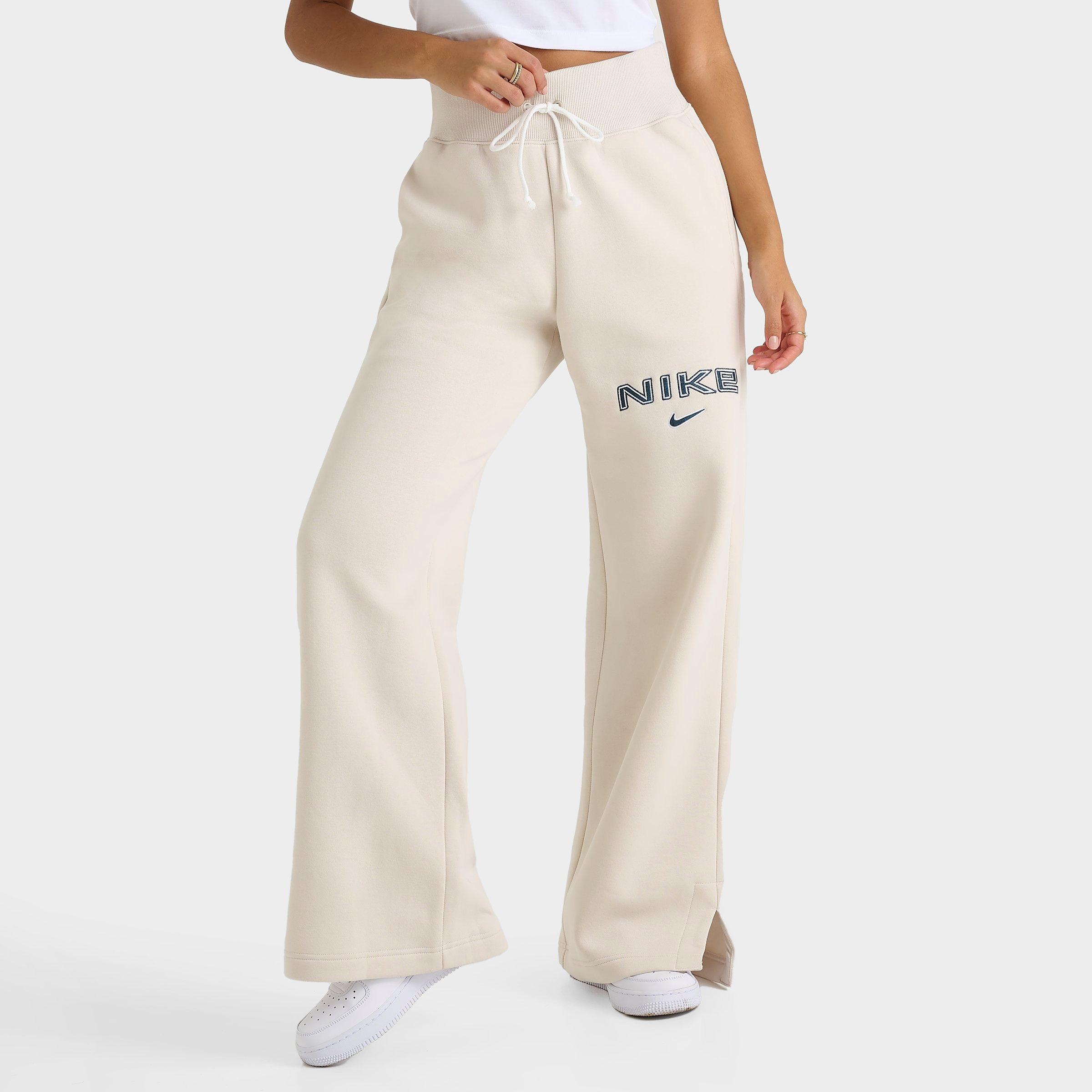 Women's Nike Sportswear Phoenix Fleece High-Waisted Wide-Leg Logo Pants