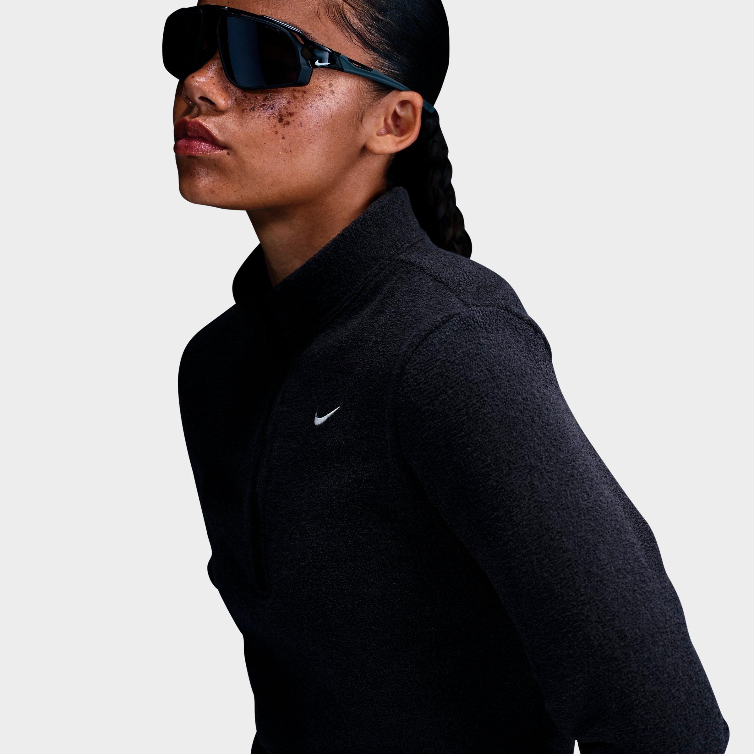 Women's Nike Sportswear Phoenix Plush Cozy Fleece Long-Sleeve Half-Zip Top