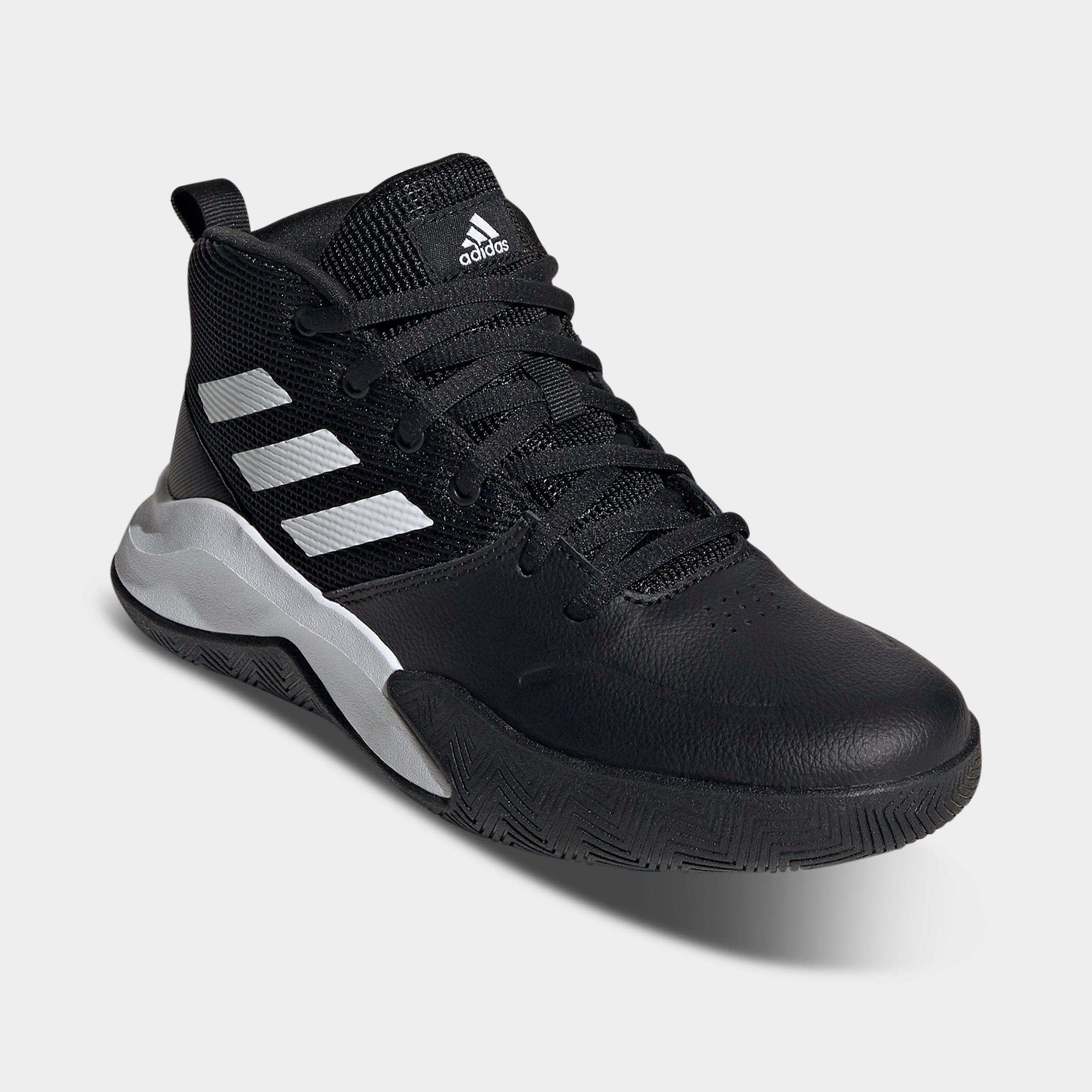 Little Kids' adidas OwnTheGame Basketball Shoes (Wide Width)