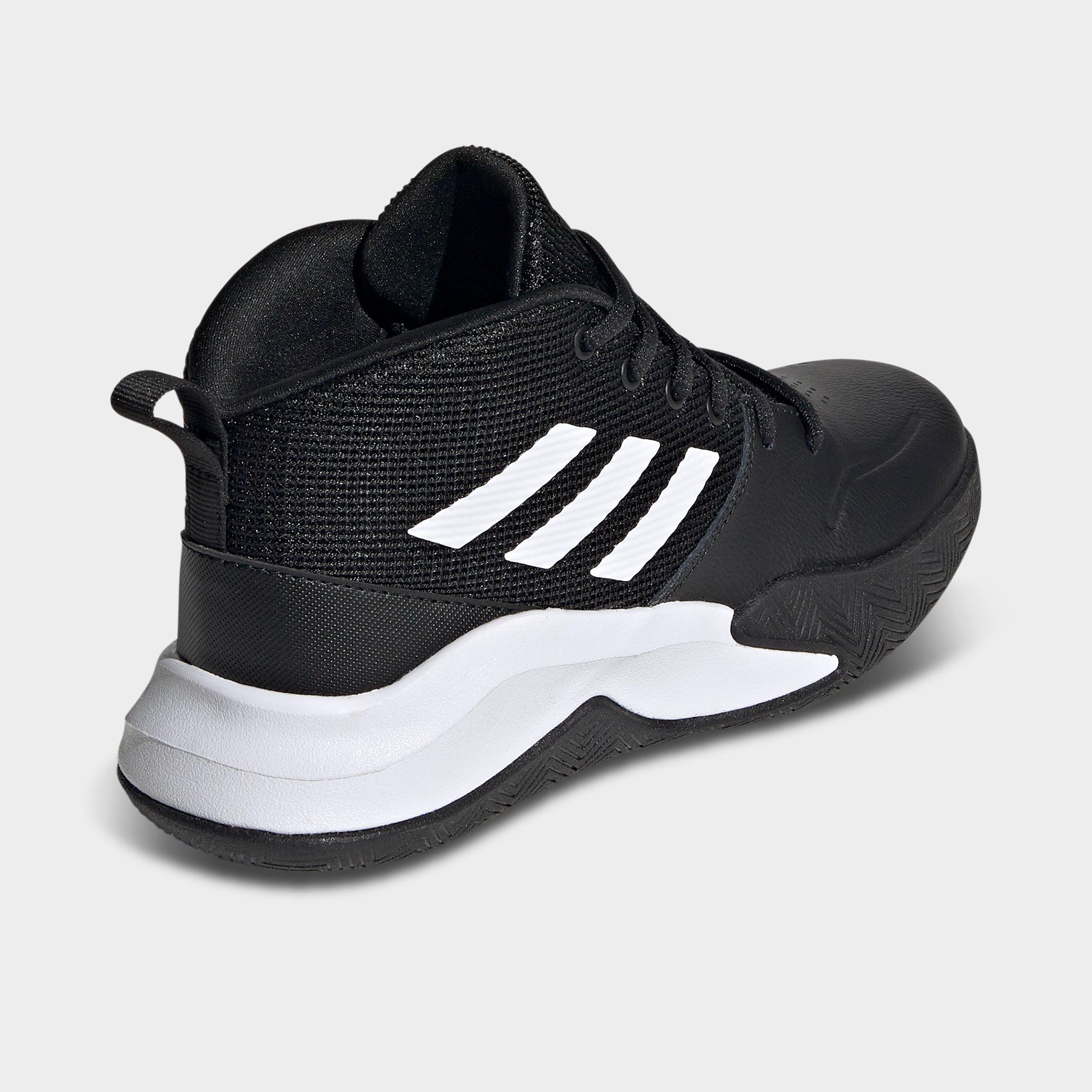 Little Kids' adidas OwnTheGame Basketball Shoes (Wide Width)