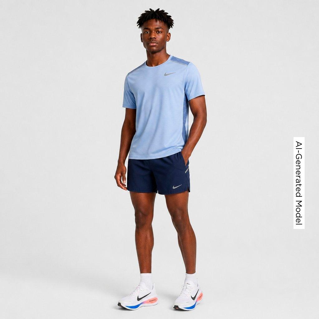 Men's Nike Miler Short-Sleeve Running Top