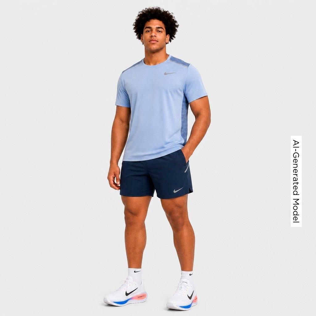 Men's Nike Miler Short-Sleeve Running Top