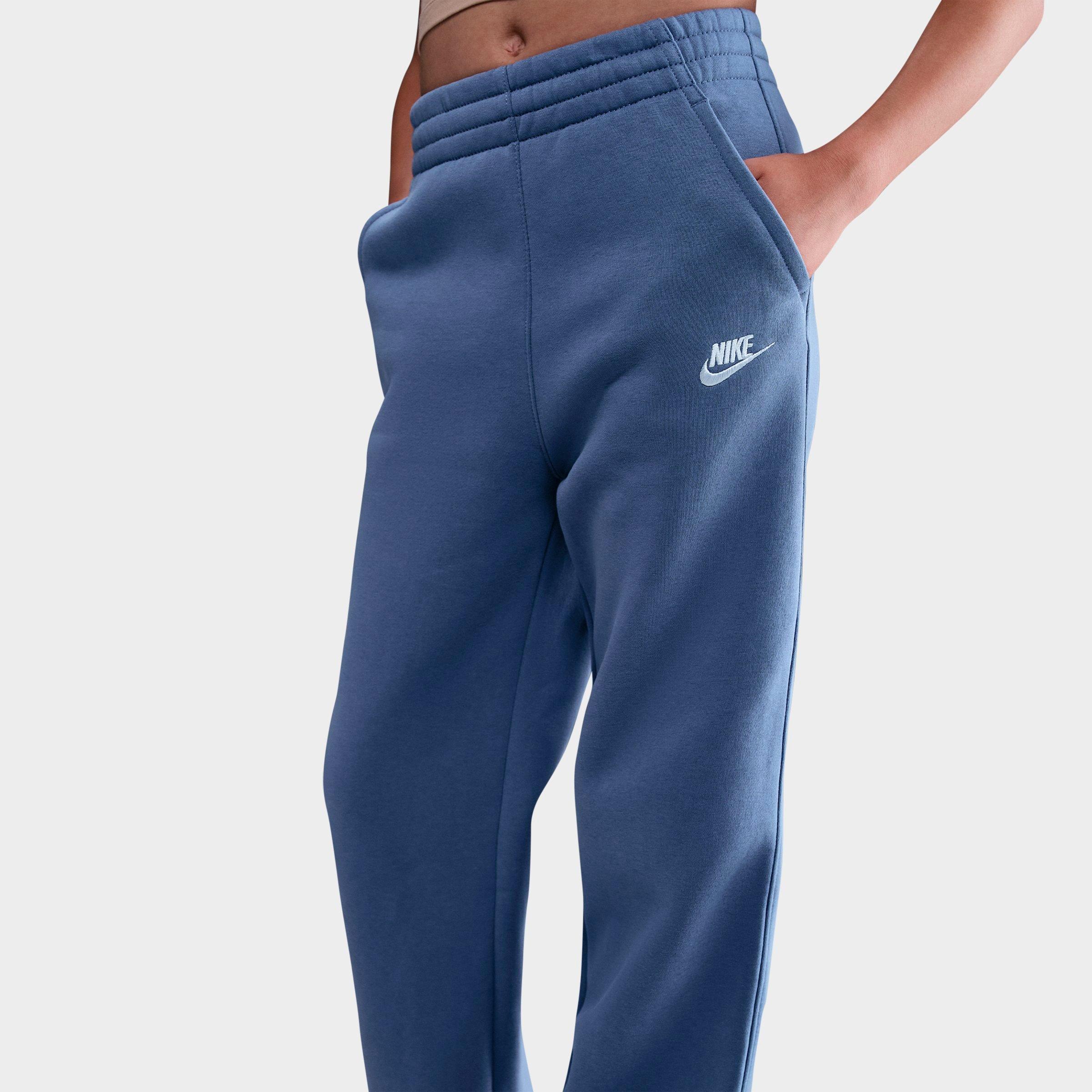 Girls' Big Kids' Nike Sportswear Club Fleece Flared Wide-Leg Pants