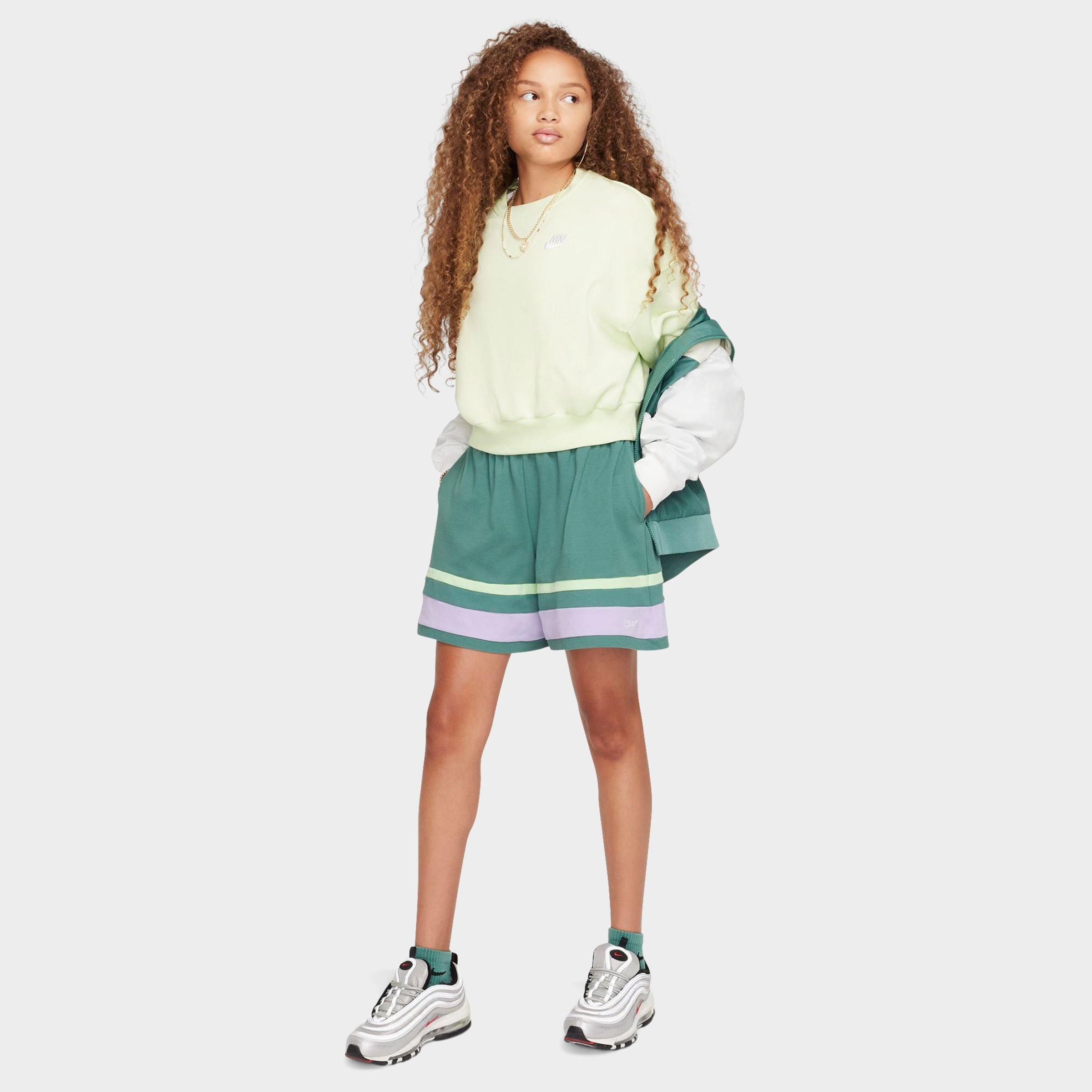 Girls' Big Kids' Nike Sportswear Club Fleece Boxy Crewneck Sweatshirt