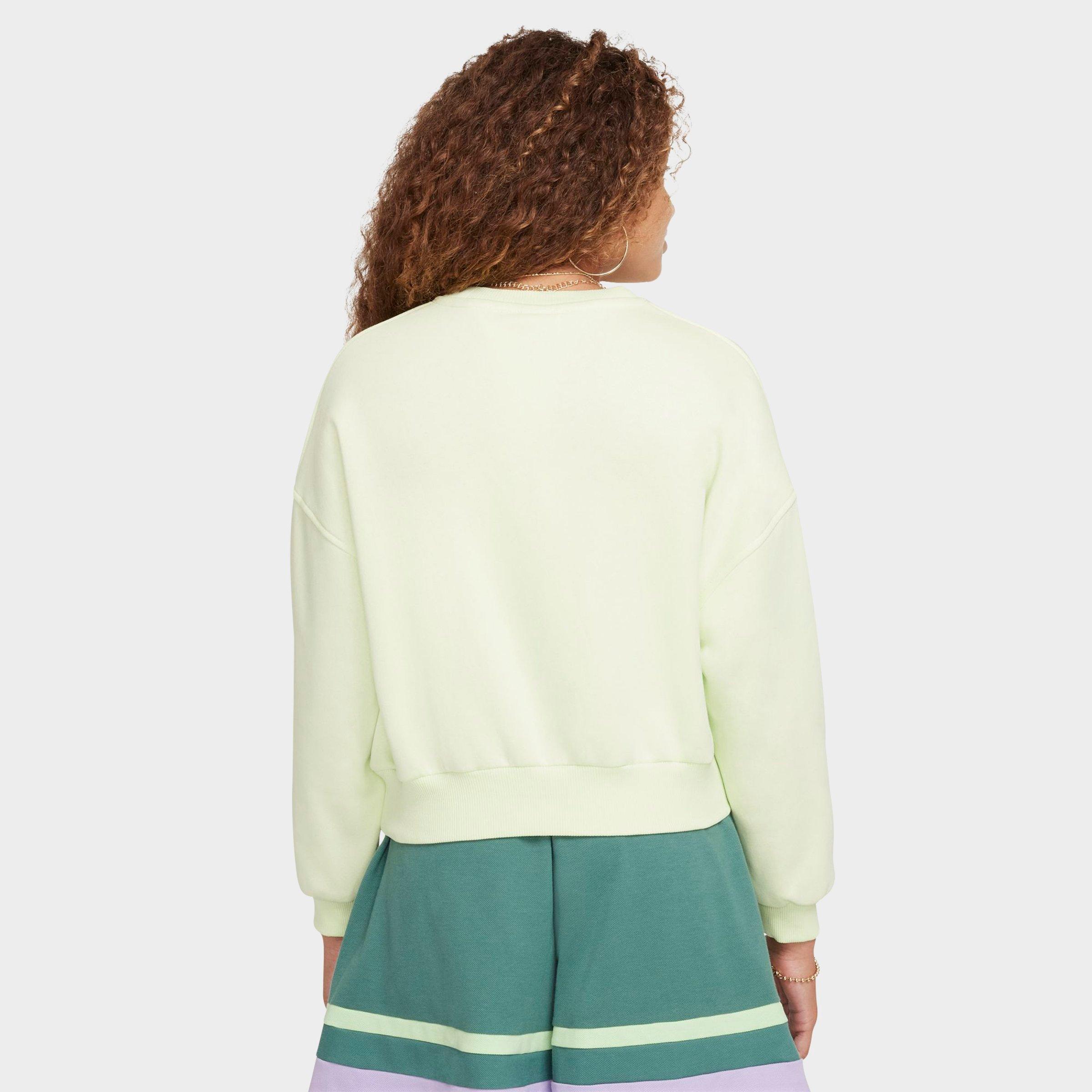 Girls' Big Kids' Nike Sportswear Club Fleece Boxy Crewneck Sweatshirt