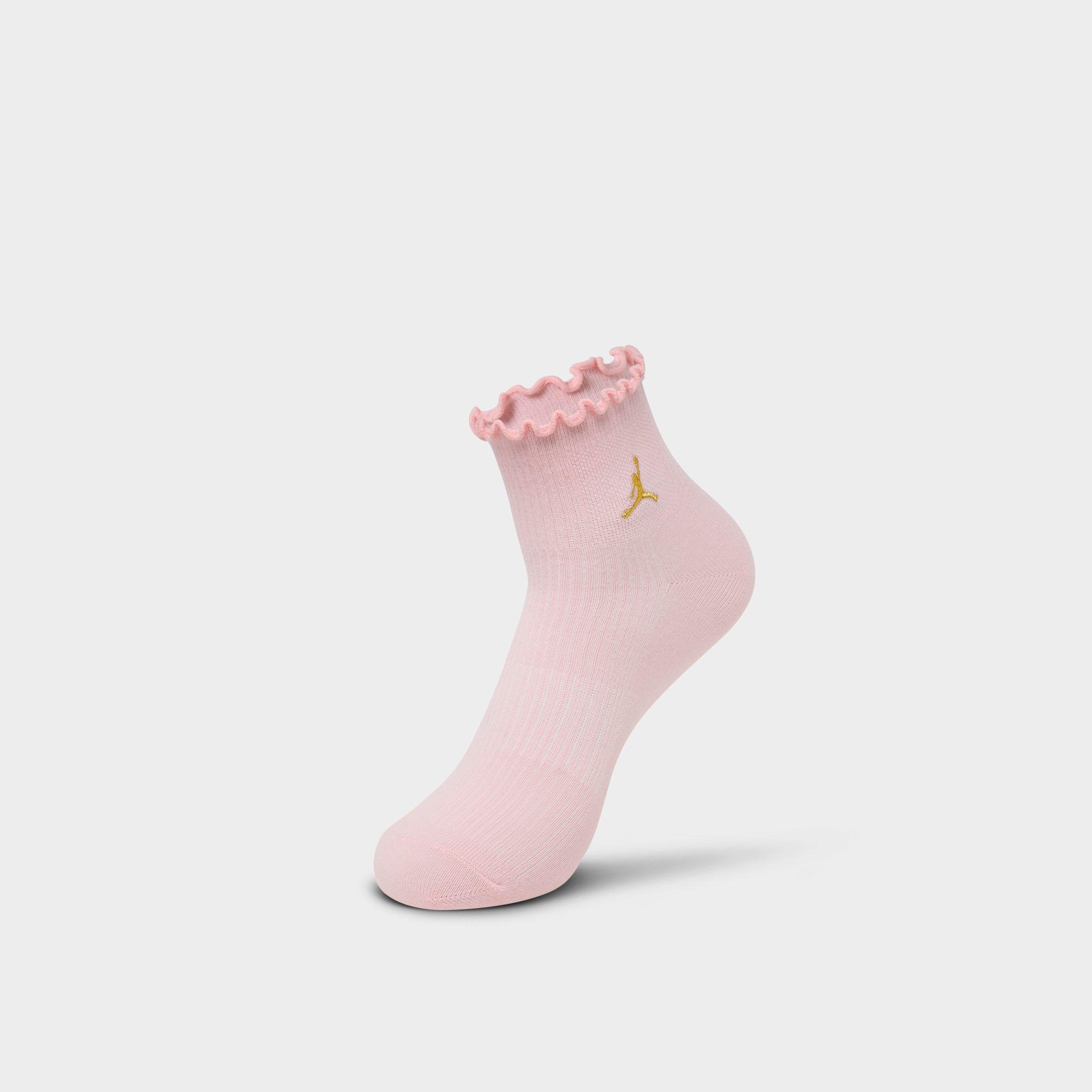 Girls' Jordan Lettuce Edge Ankle Socks (6-Pack)