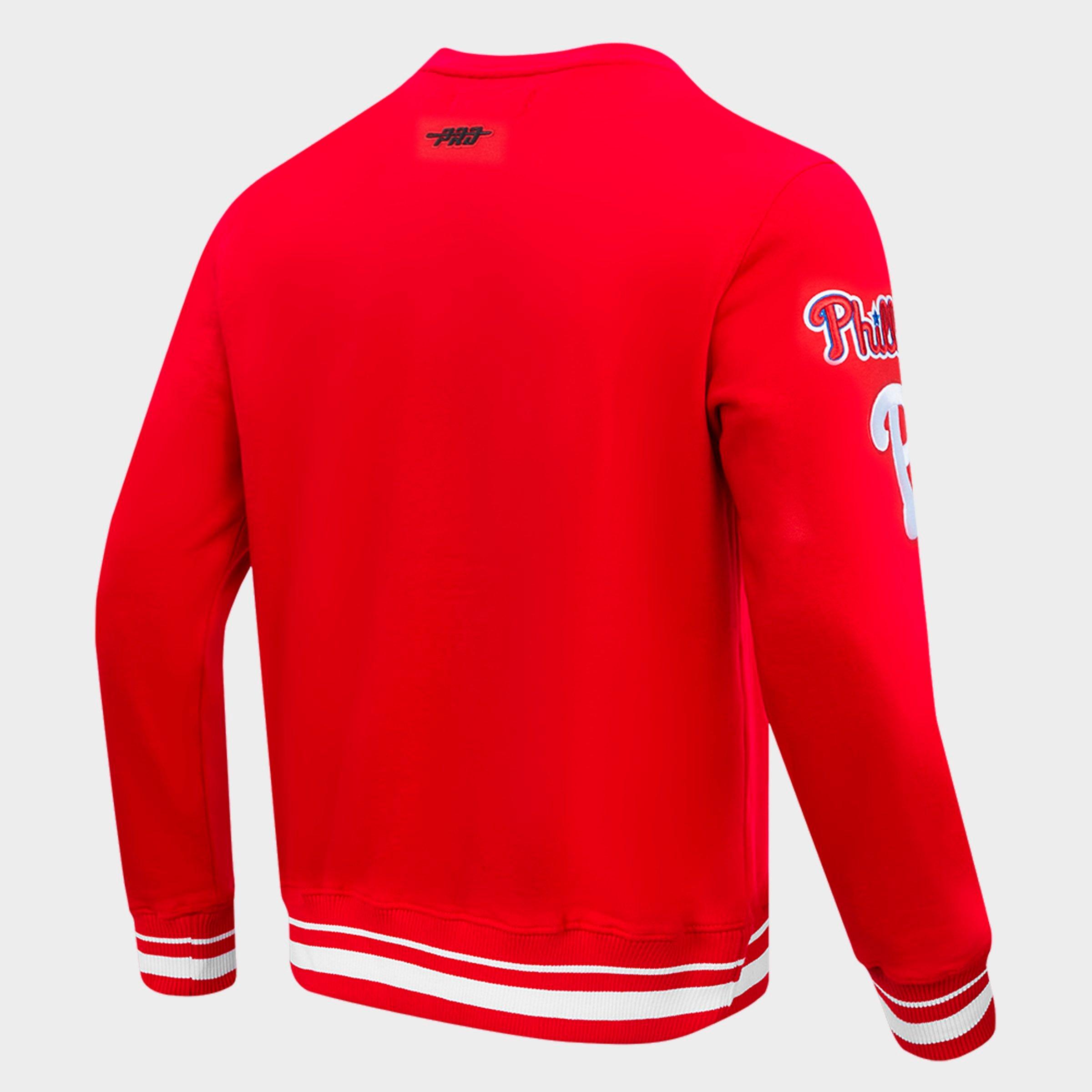 Men's Pro Standard Philadelphia Phillies MLB Mashup Crewneck Sweatshirt