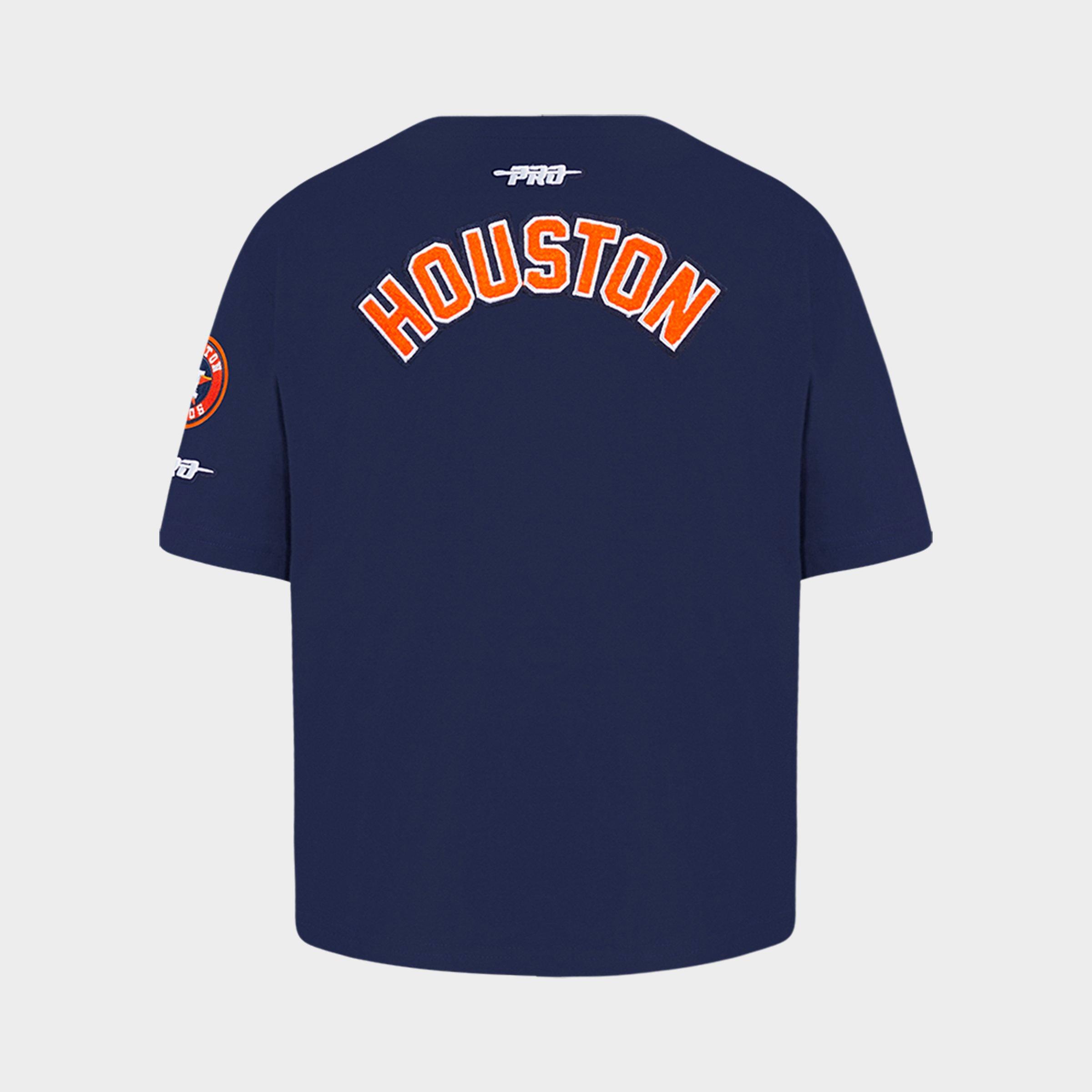 Girls' Big Kids' Pro Standard Houston Astros MLB Classic Boxy T-Shirt