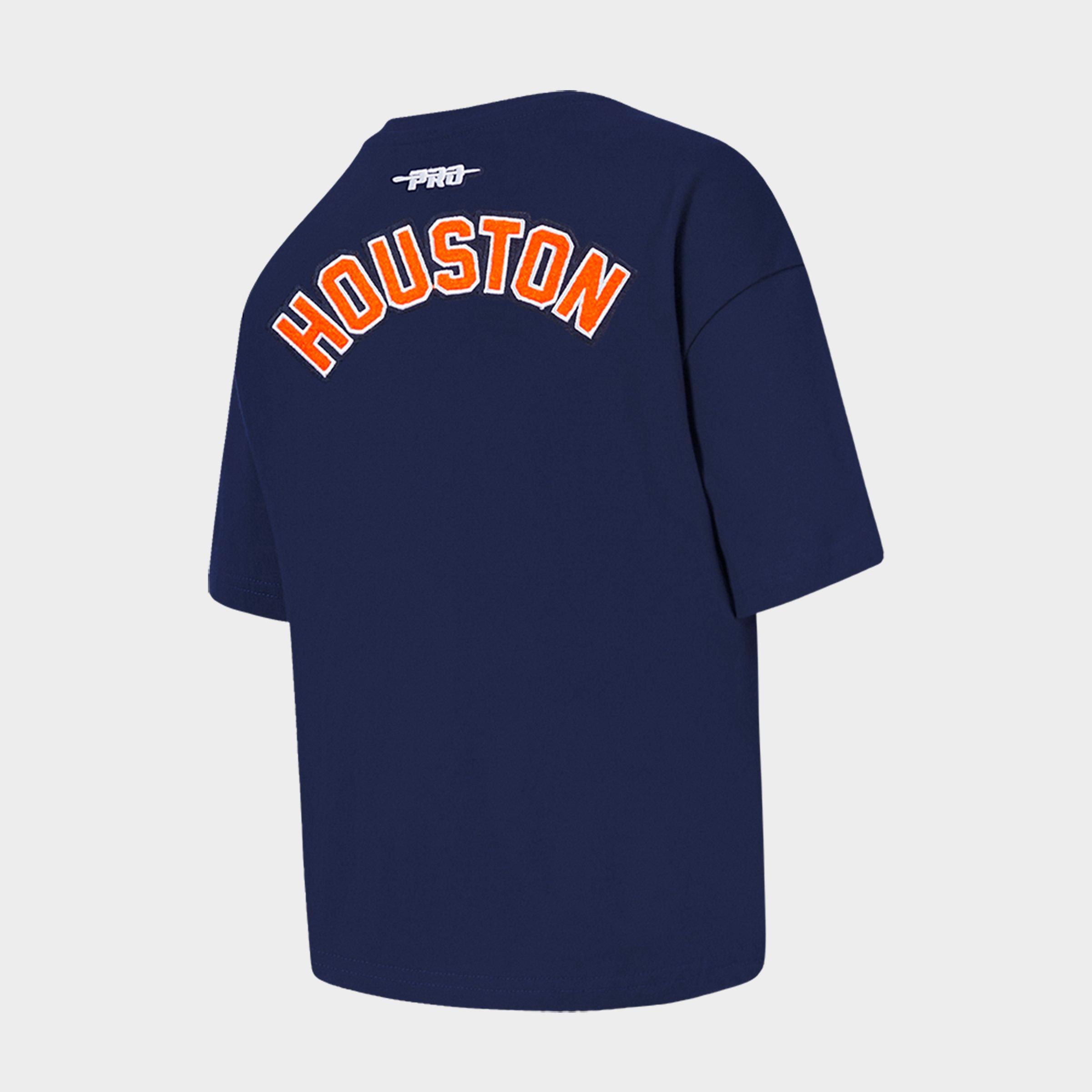 Girls' Big Kids' Pro Standard Houston Astros MLB Classic Boxy T-Shirt