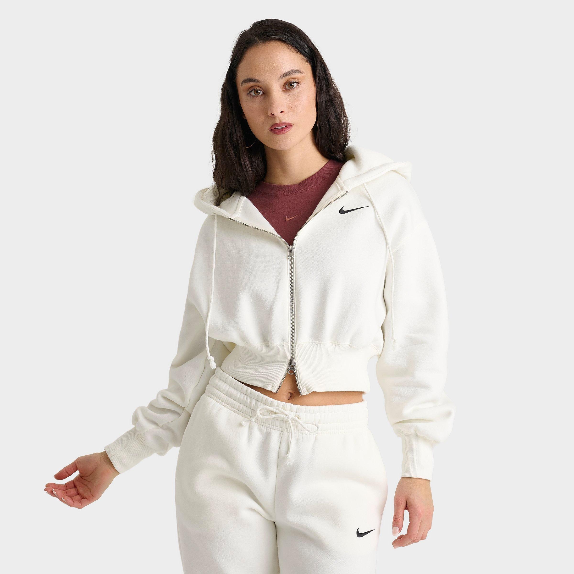 Women's Nike Sportswear Phoenix Fleece Crop Full-Zip Hoodie