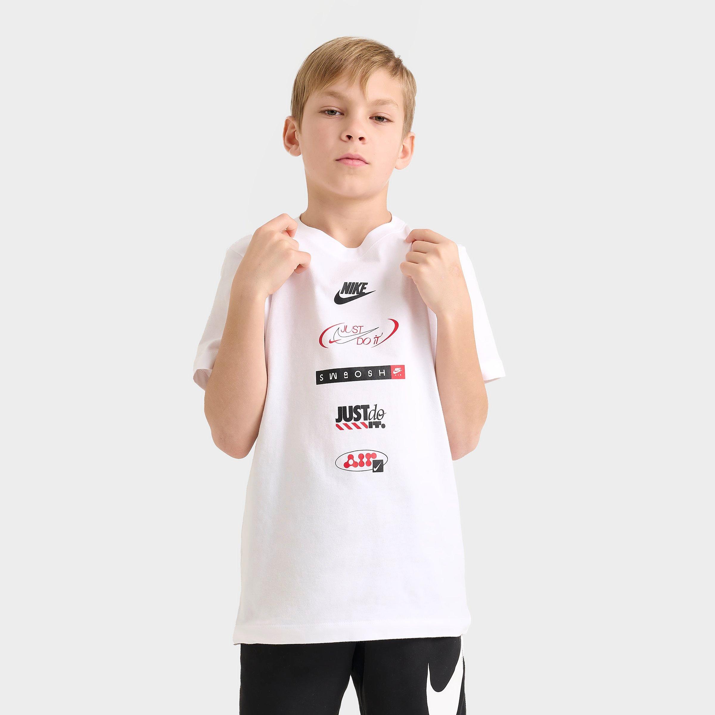 Kids' Nike Multi Logo T-Shirt | JD Sports