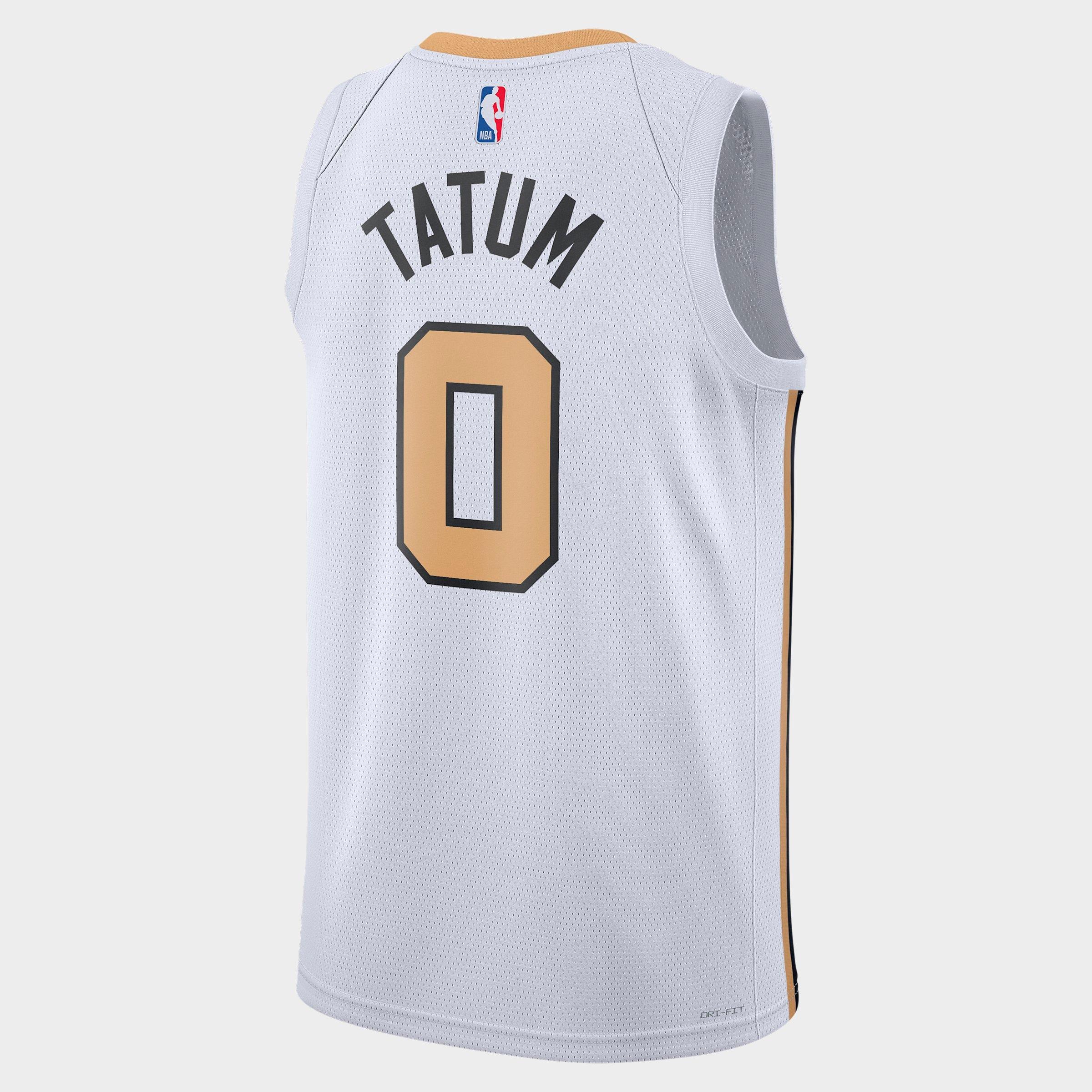 Men's Nike Jayson Tatum Boston Celtics NBA City Edition Swingman Basketball Jersey