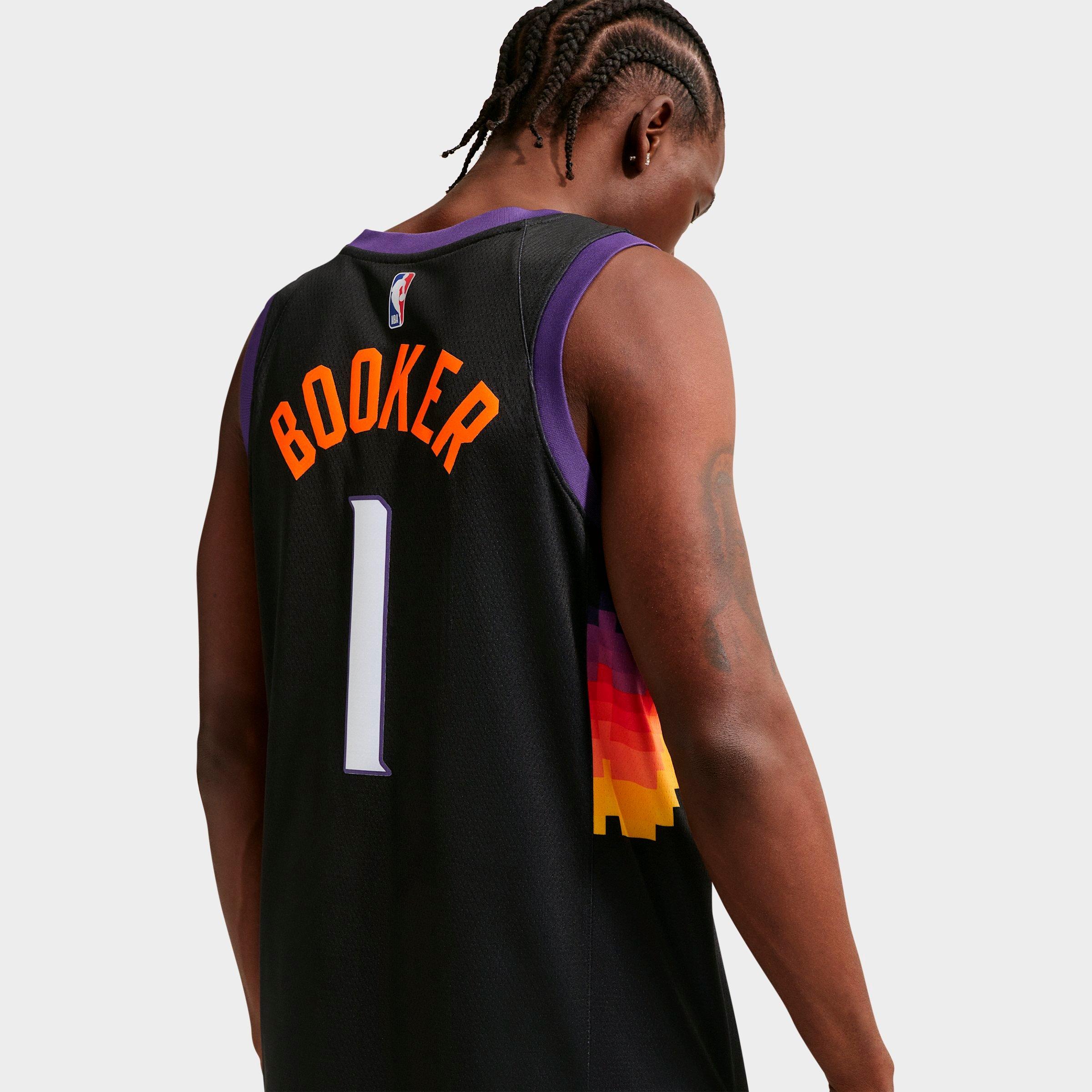 Men's Nike Devin Booker Phoenix Suns NBA City Edition Swingman Basketball Jersey