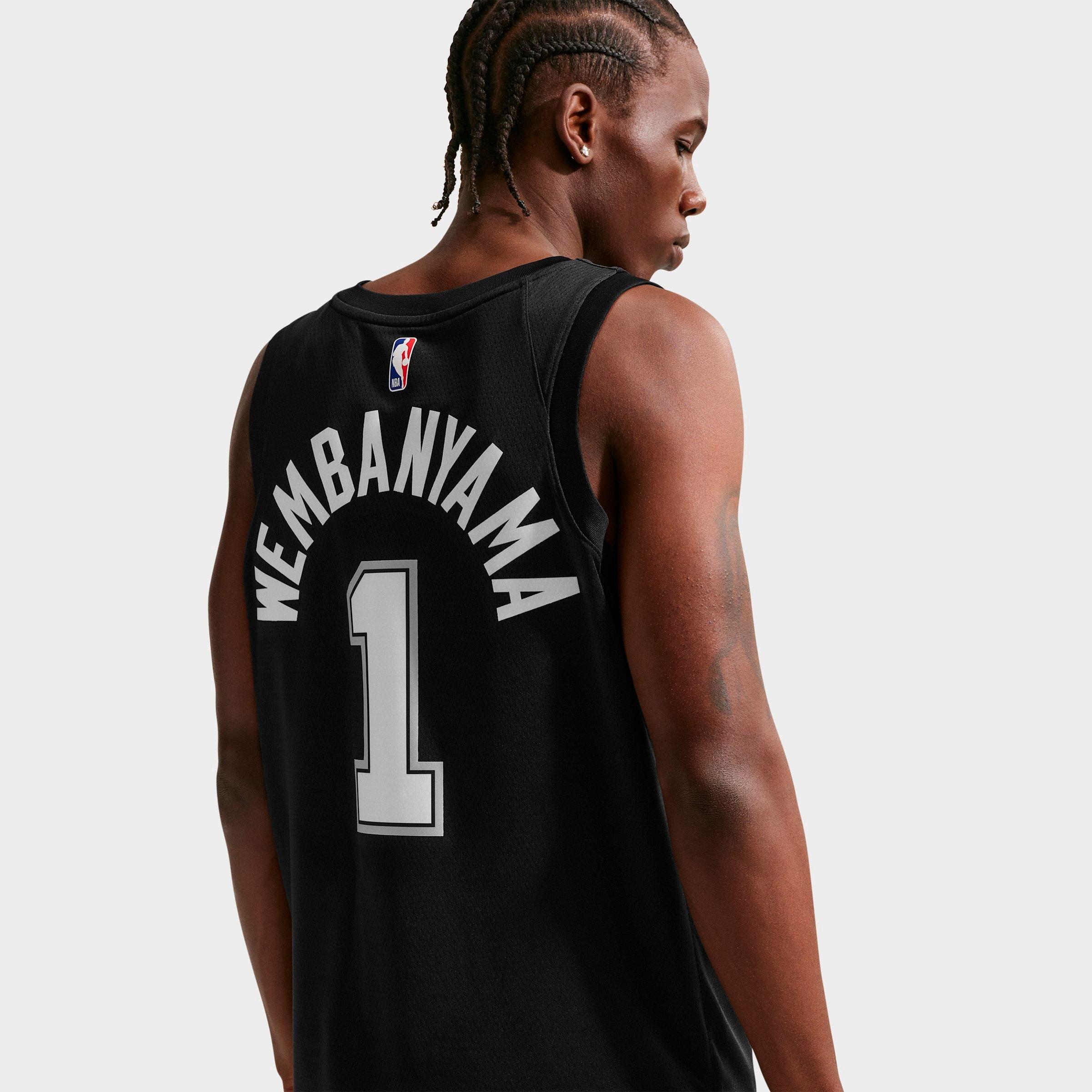 Men's Nike Victor Wembanyama San Antonio Spurs NBA City Edition Swingman Basketball Jersey