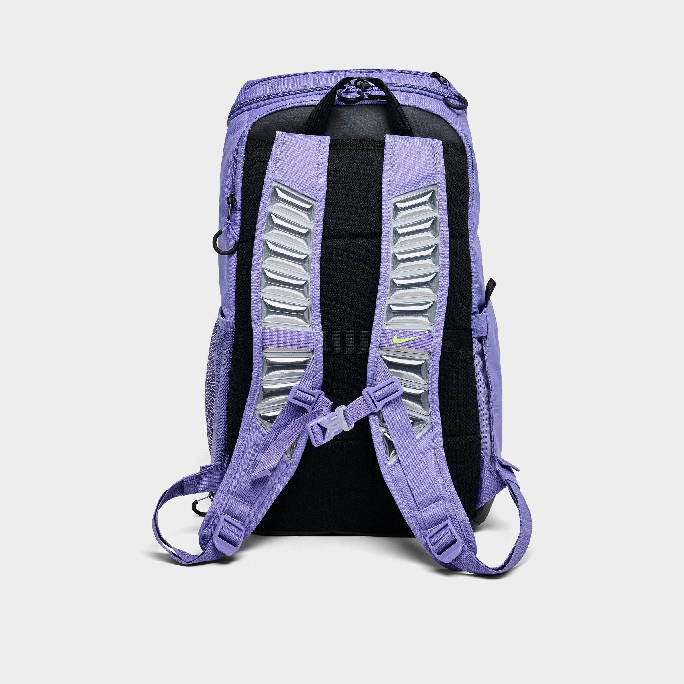 girls' nike backpacks SB RPM BackPack (Purple, One Size) Benefits A zippered main compartment provides spacious storage Nike Varsity Hoops Elite Backpack