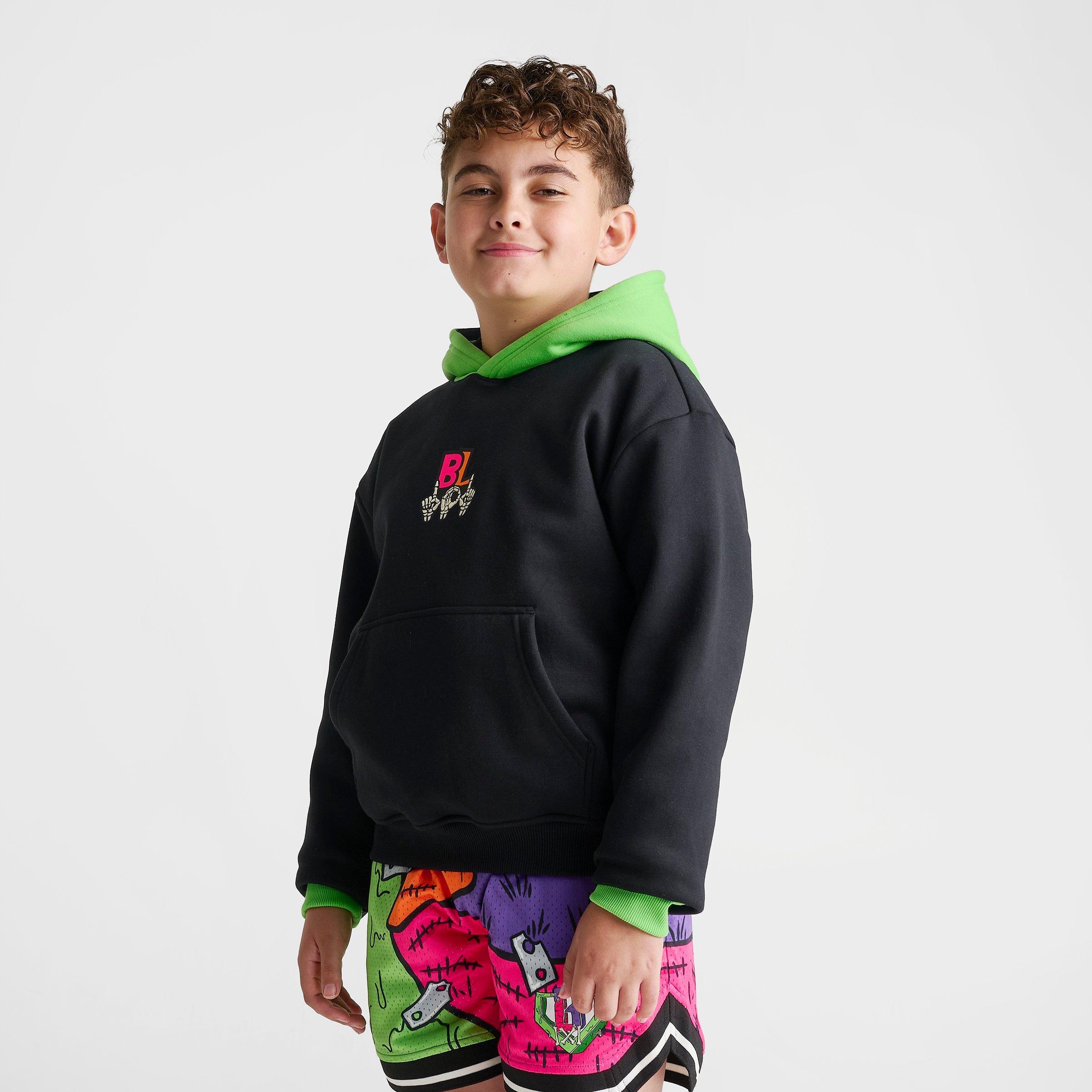 Big Kids' Baseball Lifestyle 101 Skeleton Pullover Hoodie