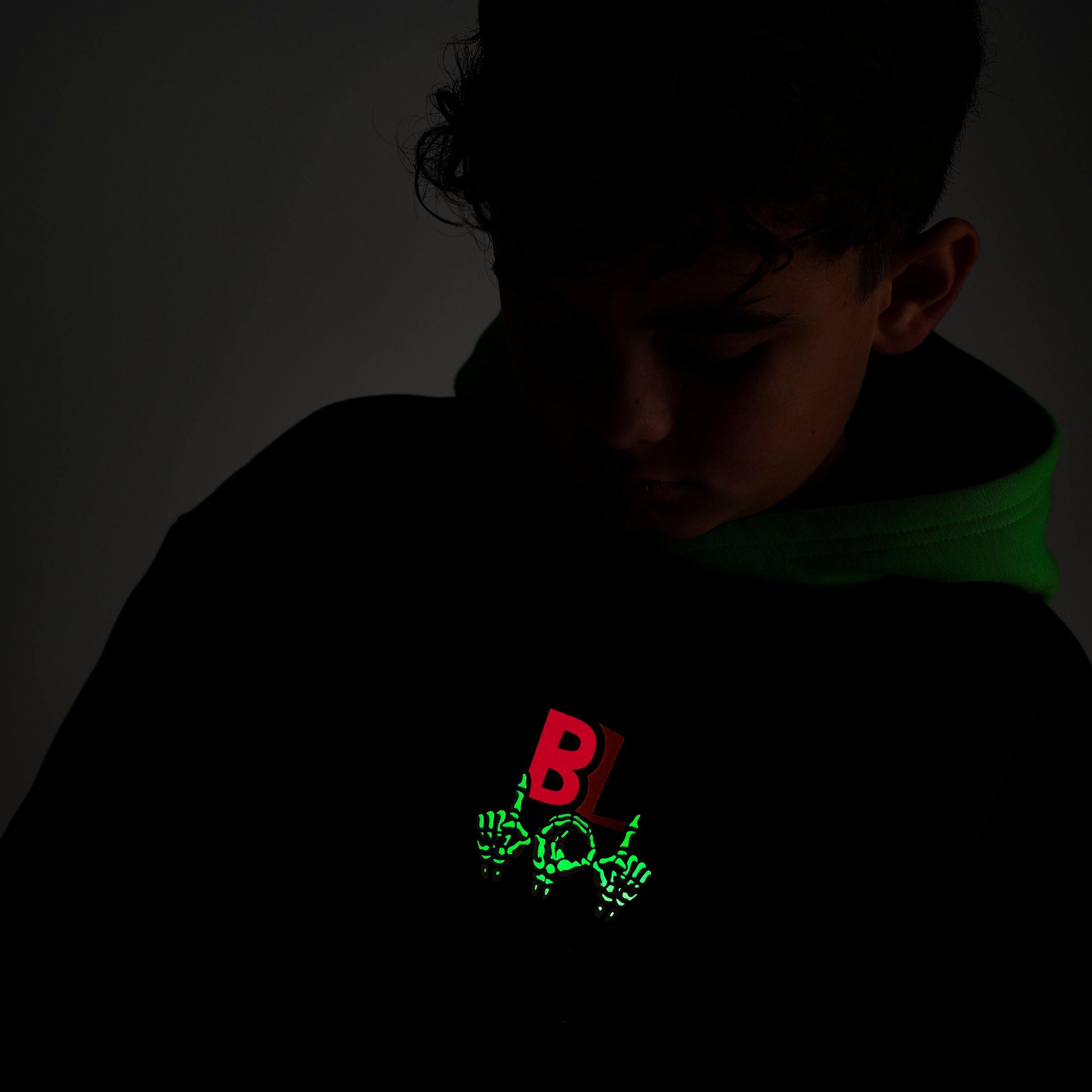 Big Kids' Baseball Lifestyle 101 Skeleton Pullover Hoodie