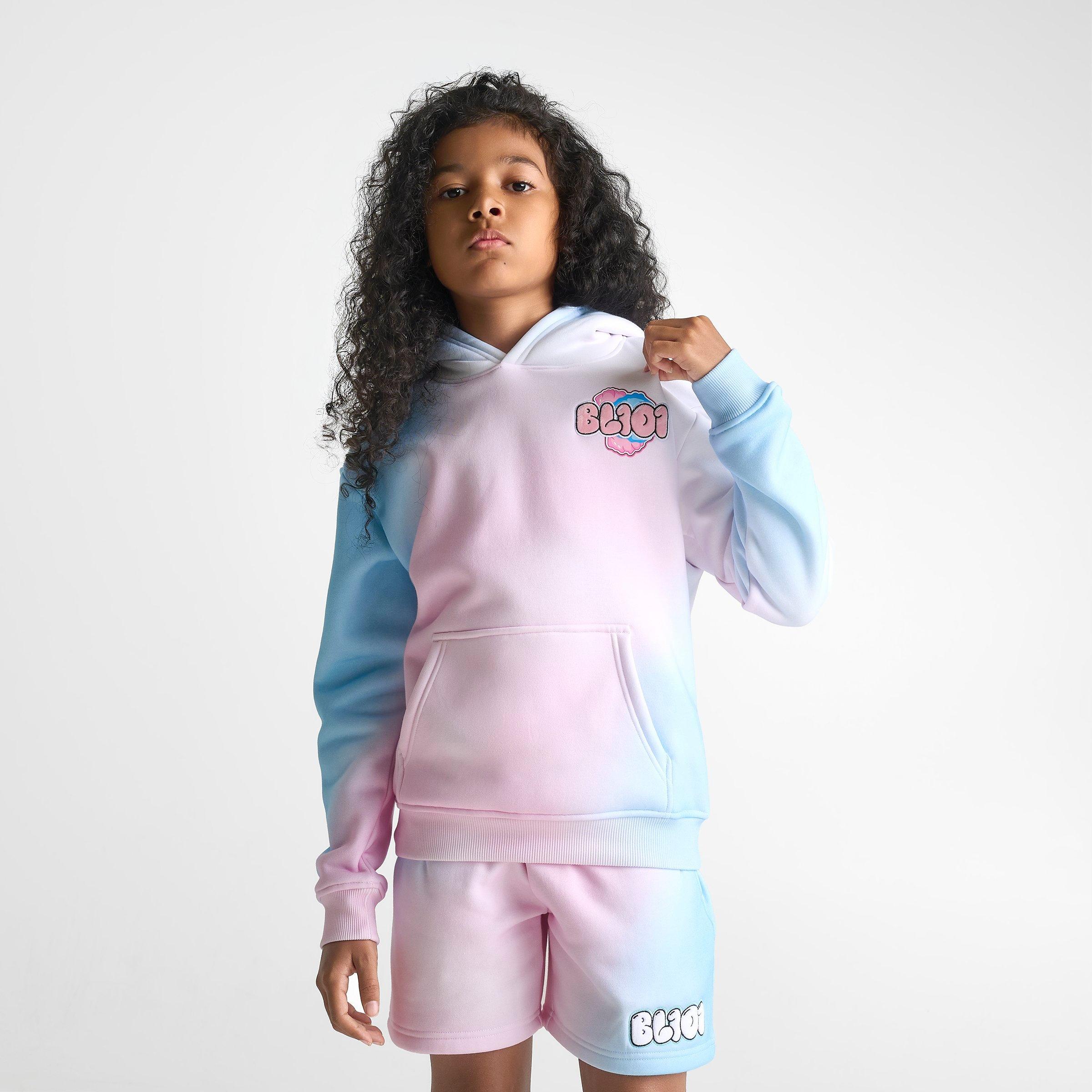 Big Kids' Baseball Lifestyle 101 Cotton Candy Youth Hoodie