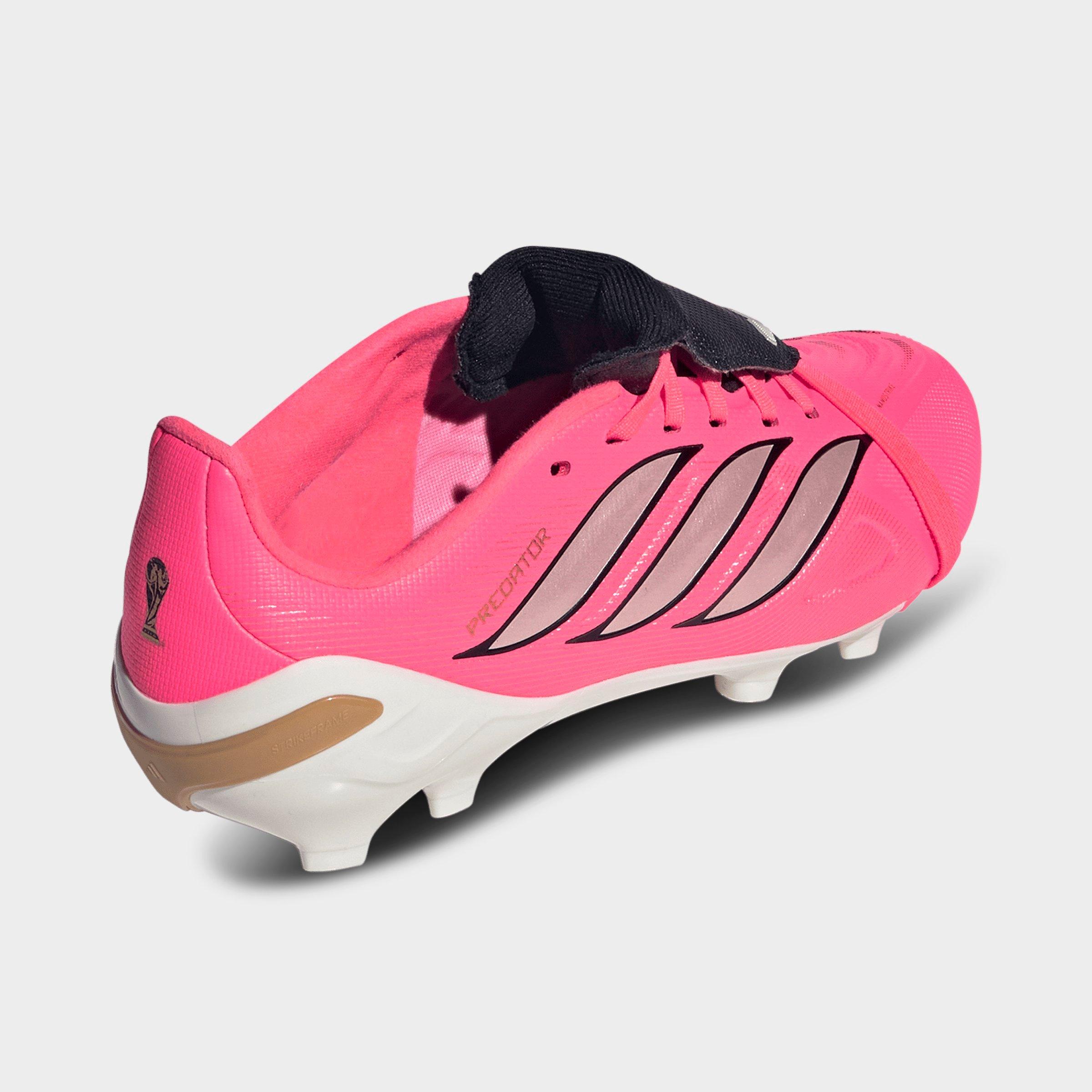 Little Kids' and Big adidas Predator League Fold-Over Tongue Firm Ground Soccer Cleats